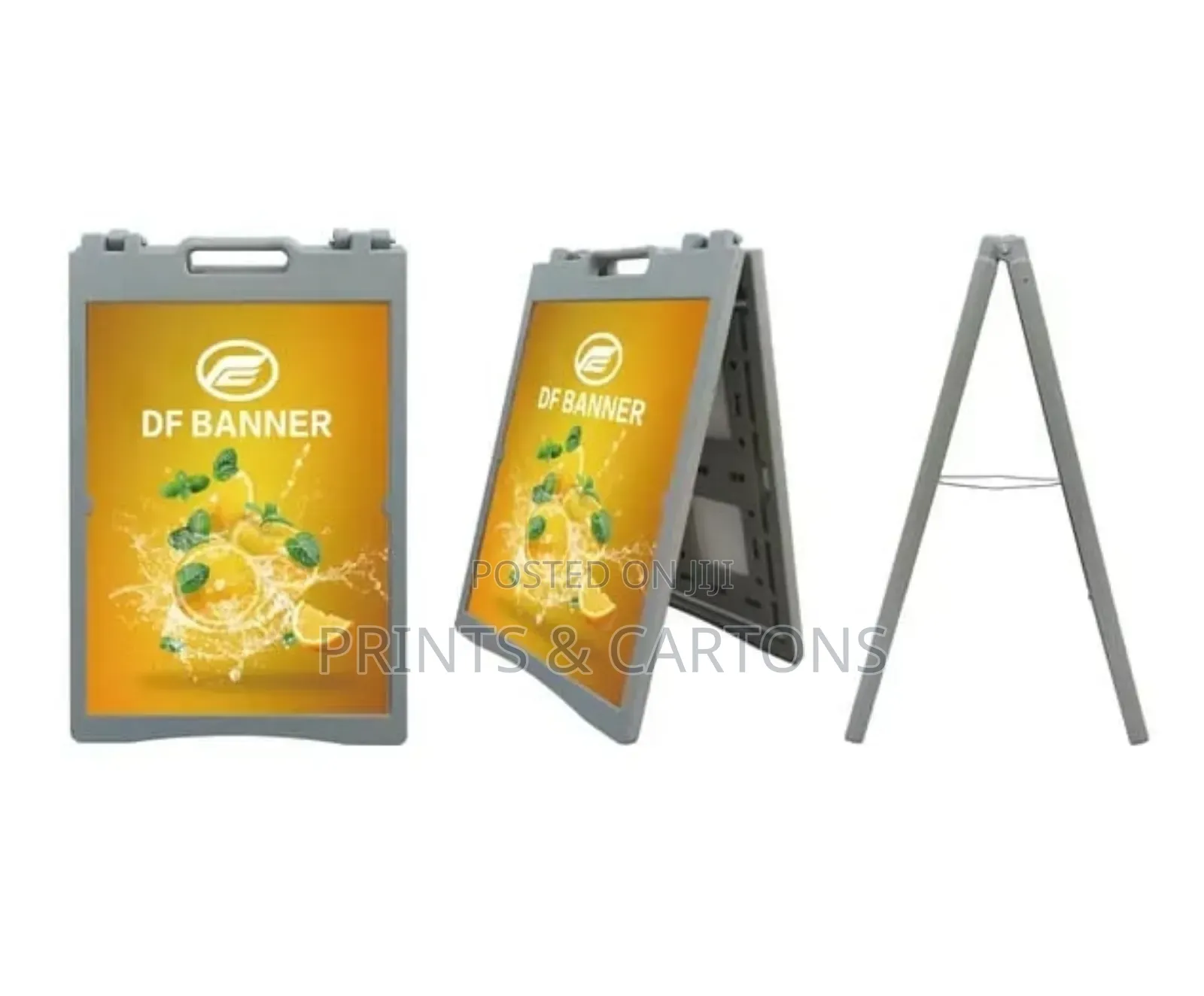 A-Frame Product Display for Malls