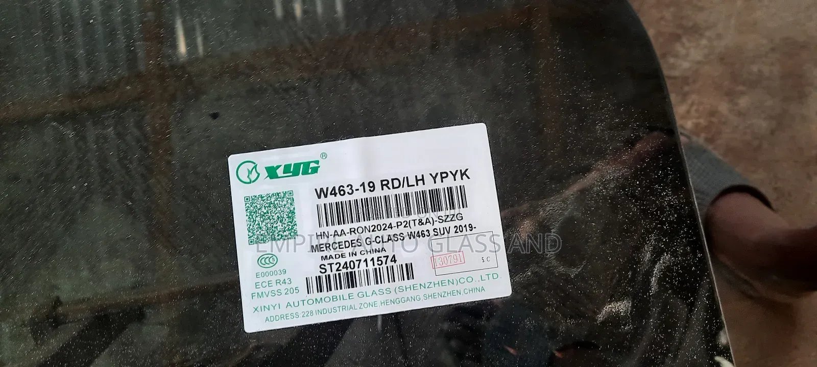 BCK Door Glass for Mercedes G-Wagon 2020 Model Available Now