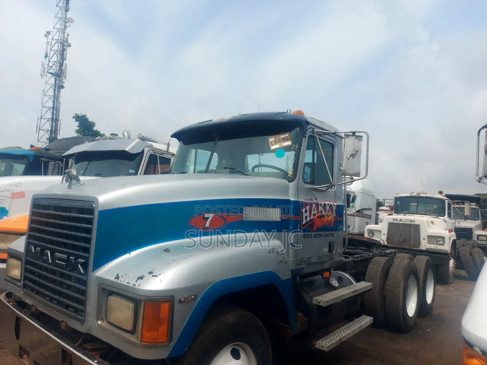 New Arrival Double Frame CH Mack Ten Tyres Head Truck Big Ax