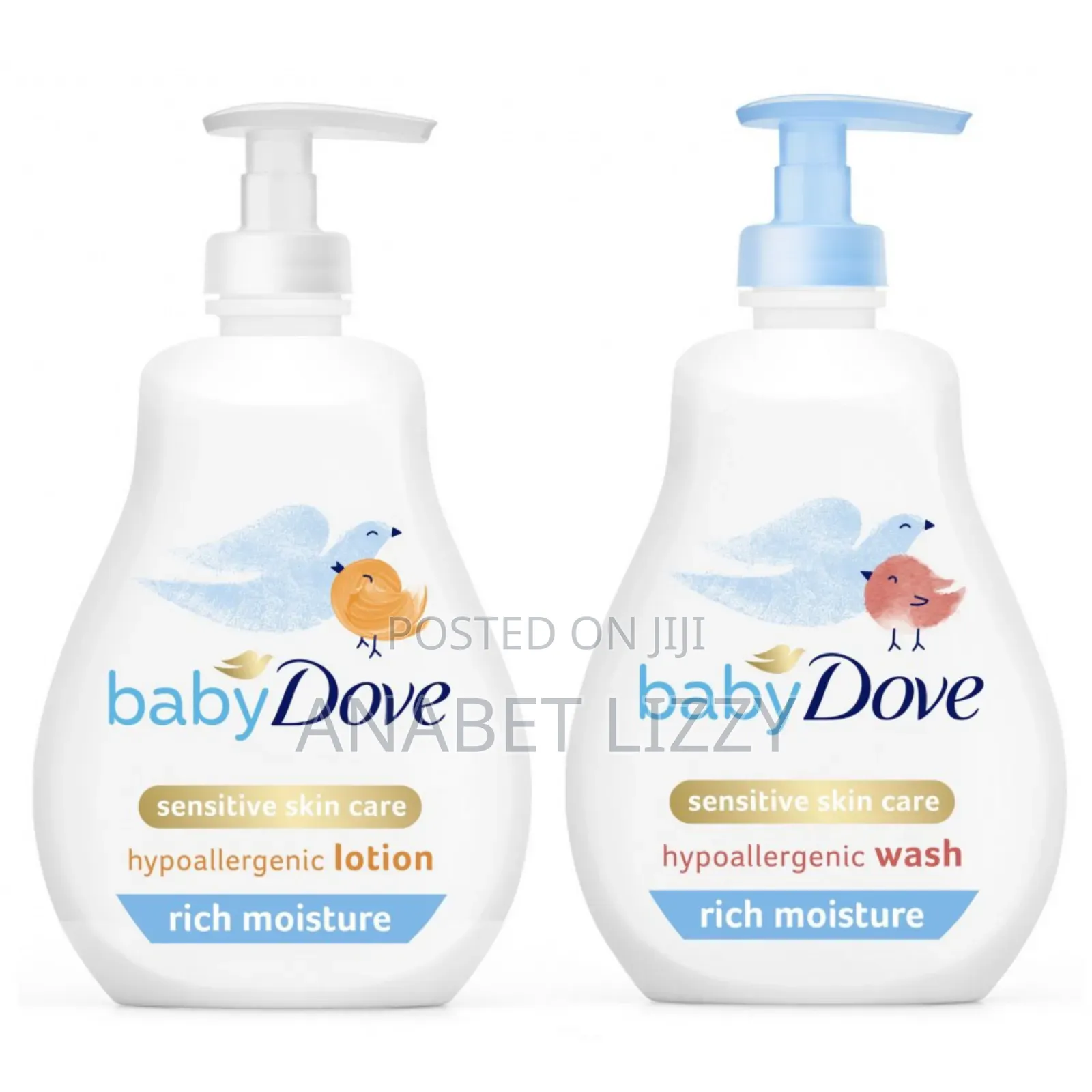 Dove Baby Wash and Lotion