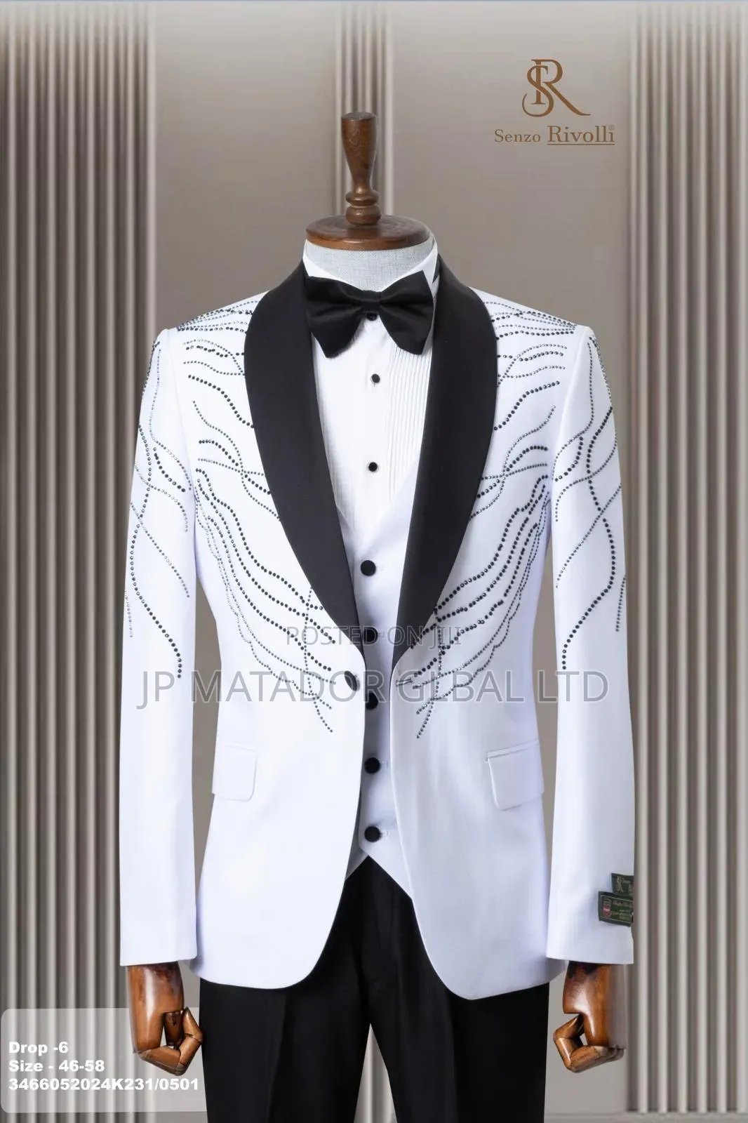 Luxury Turkish Senzo Rivolli Suits