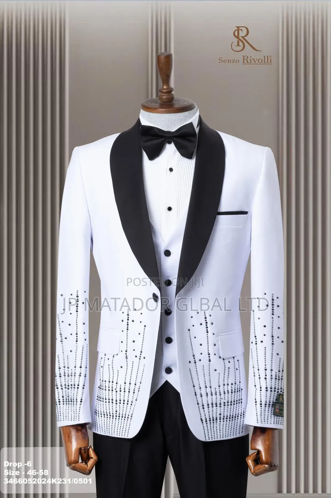 Luxury Turkish Senzo Rivolli Suits