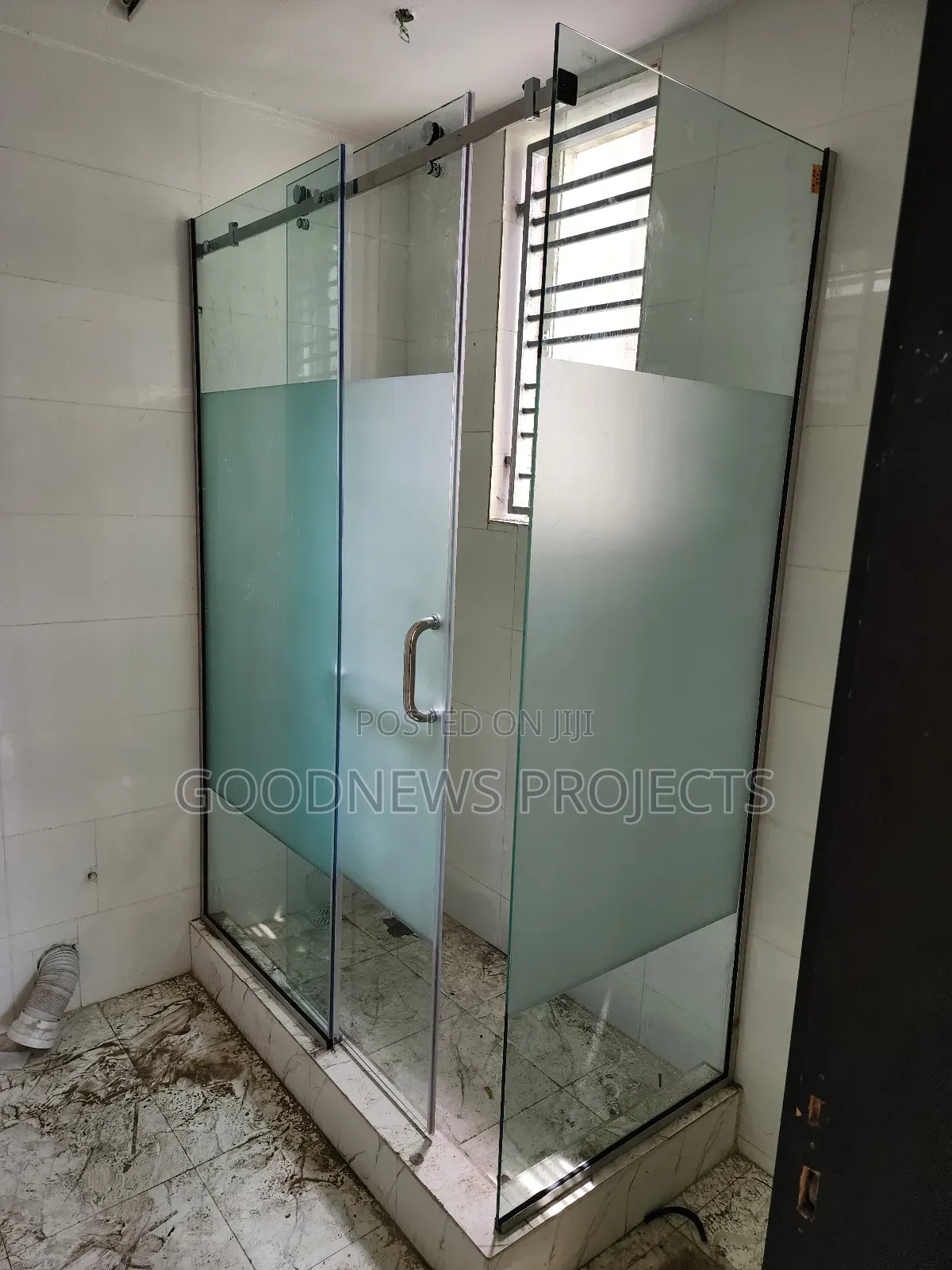 Shower Glass Cubicle { Sliding}