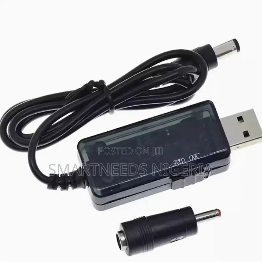 DC 5v to 9v/12v Converter -Use Powerbank to Power in Router