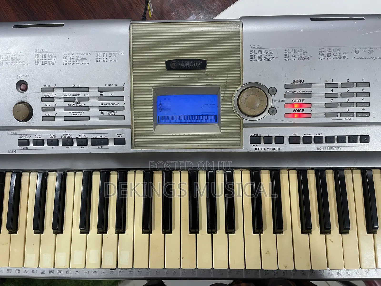 DGX 205 Yamaha Portable Piano Keyboard