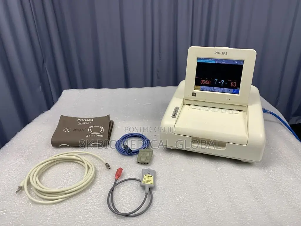 Phillips Avalon Fm20 Infant Monitor W/ Accessories And Stand