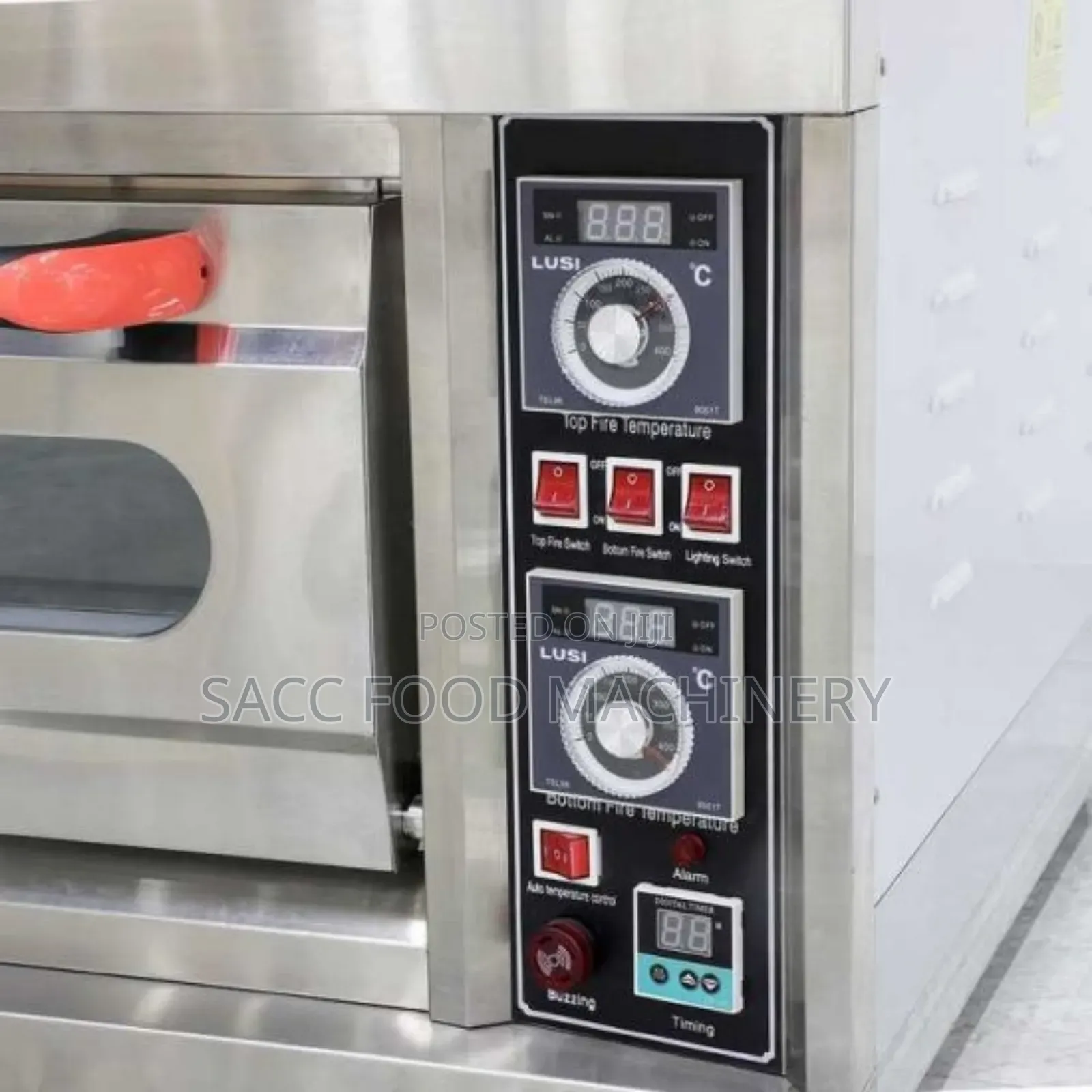 1 Deck 2 Trays Gas Oven