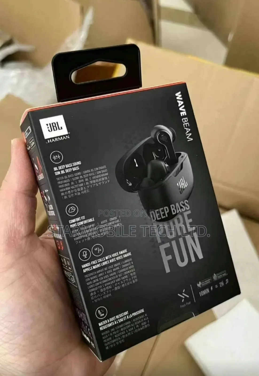 JBL Beam 3 Wireless Earbuds