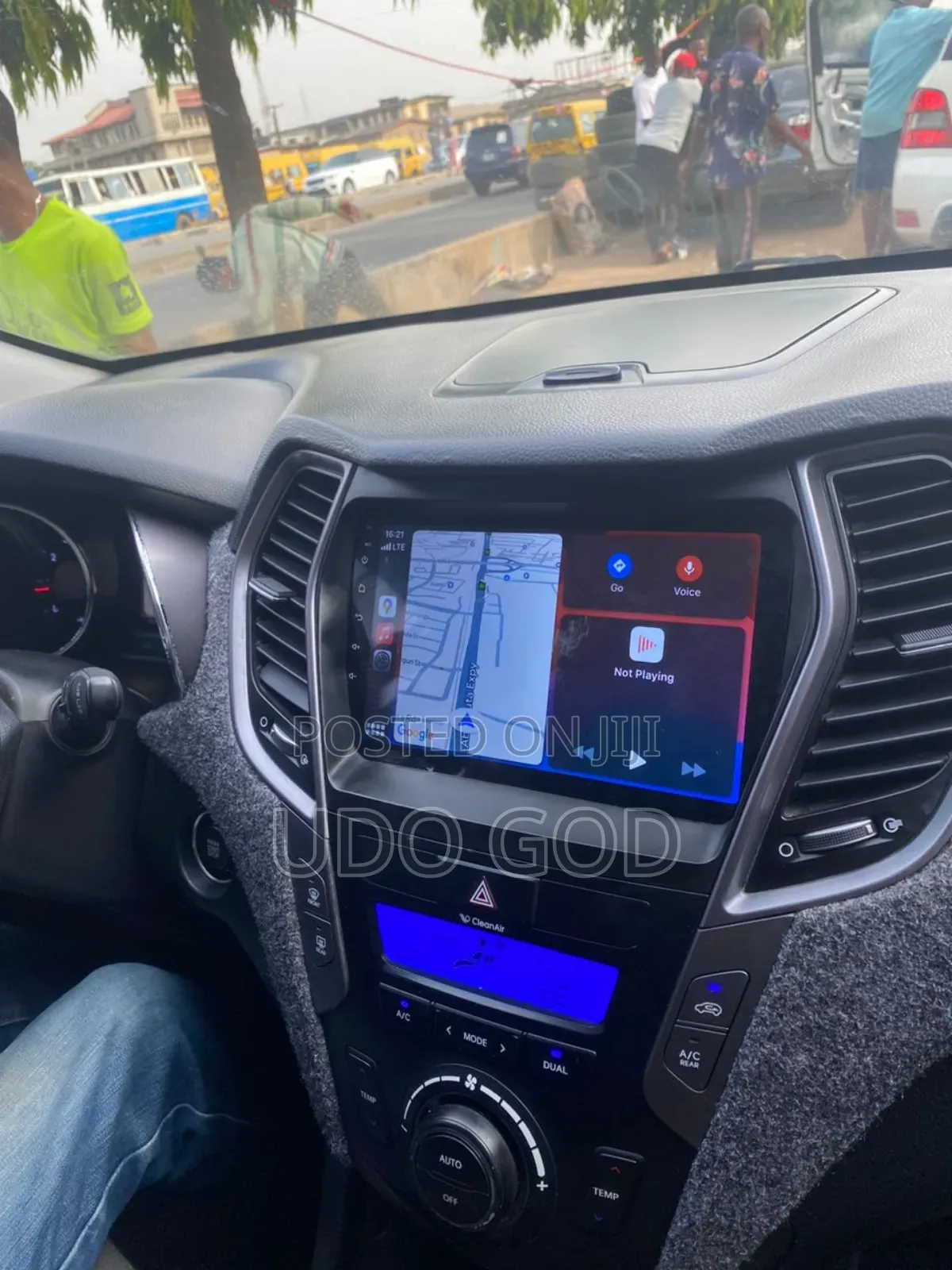 Hyundai Santa Fe 2014 Android Apple Car Play