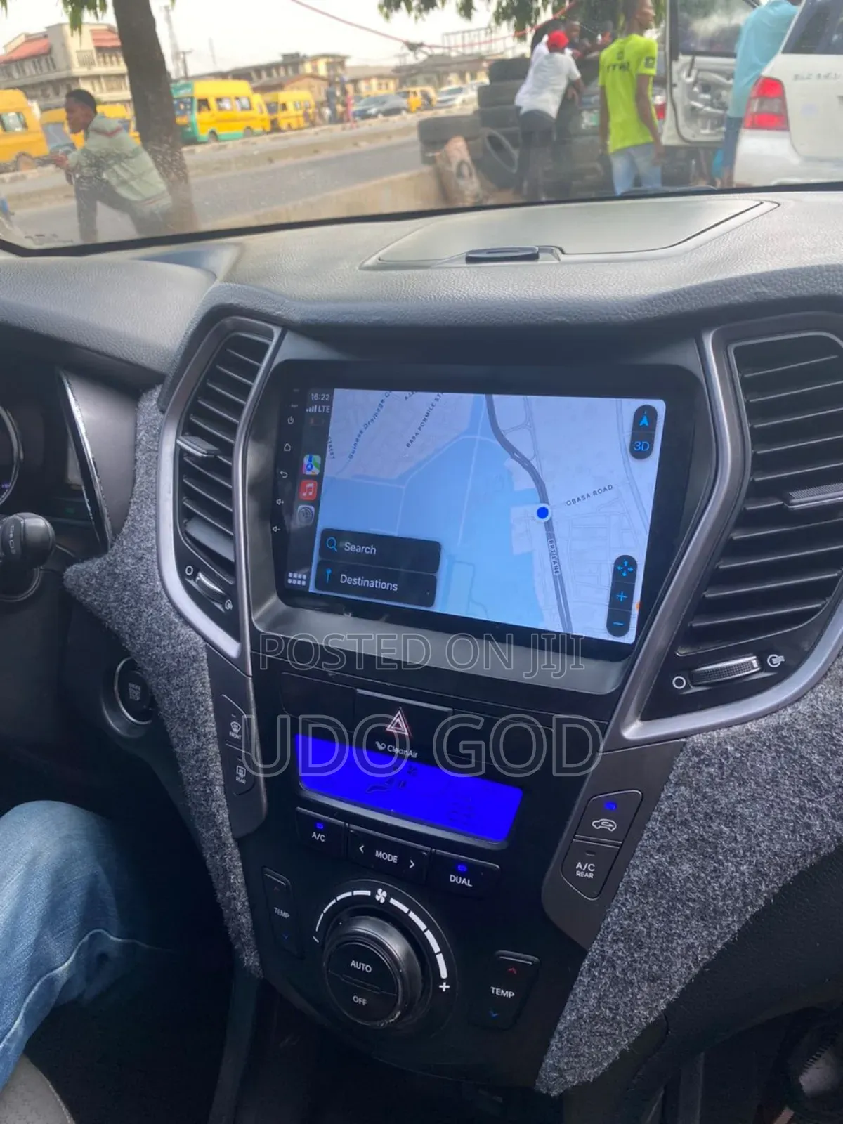 Hyundai Santa Fe 2014 Android Apple Car Play