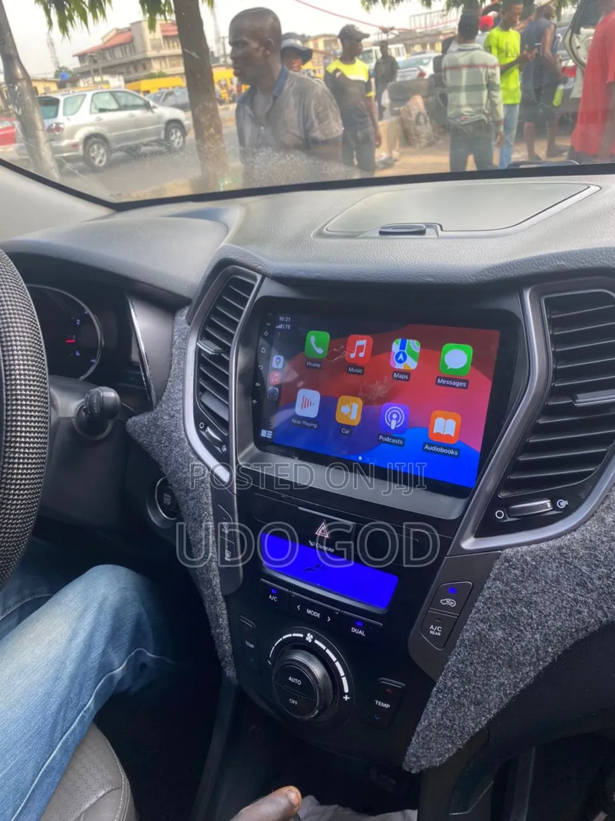 Hyundai Santa Fe 2014 Android Apple Car Play