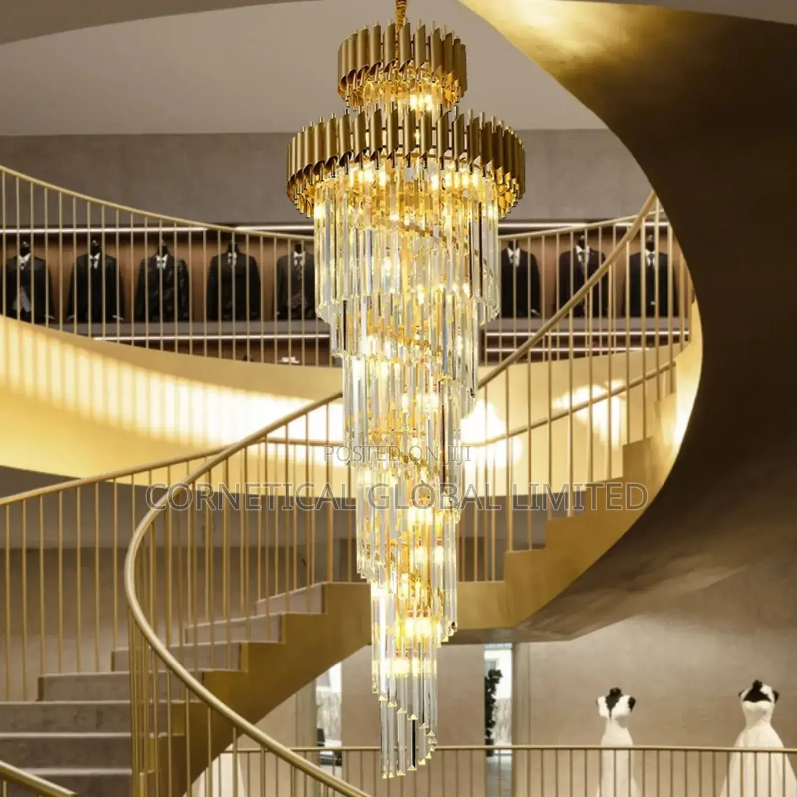 Modern Quality Luxury Crystal Chandelier Pendant Light