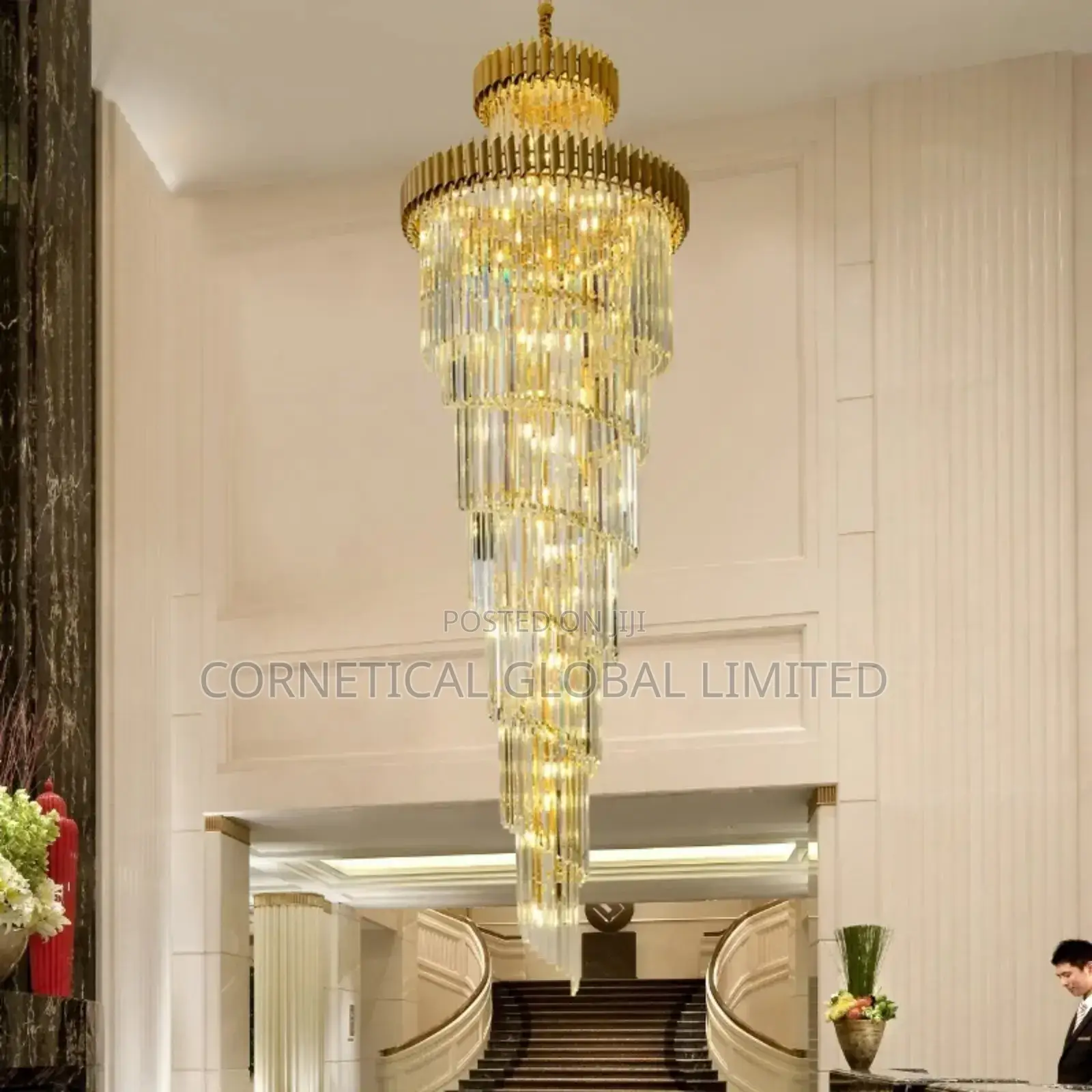 Modern Quality Luxury Crystal Chandelier Pendant Light