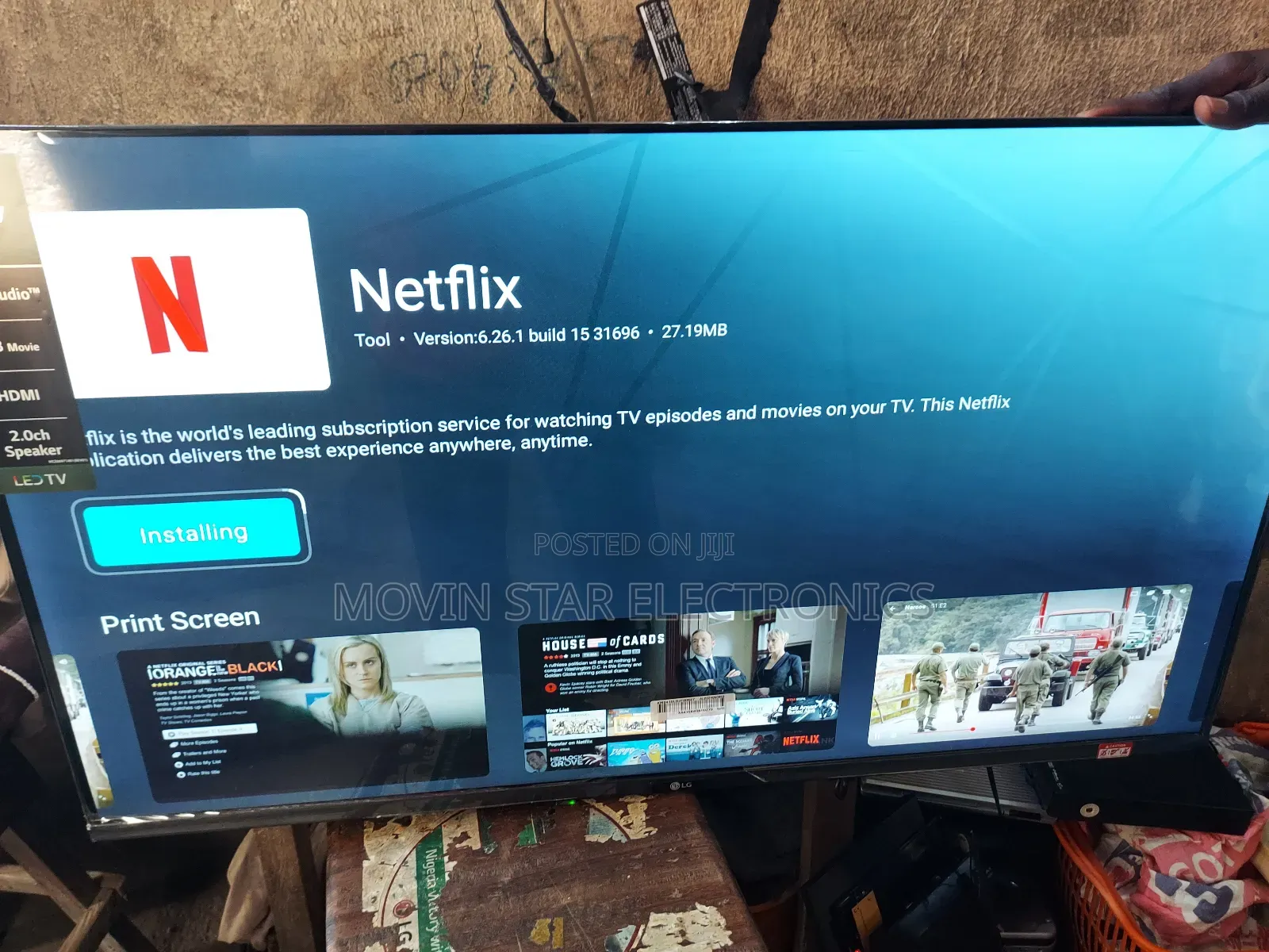 Lg 50 Inches Wifi Smart Tv Android Wifi
