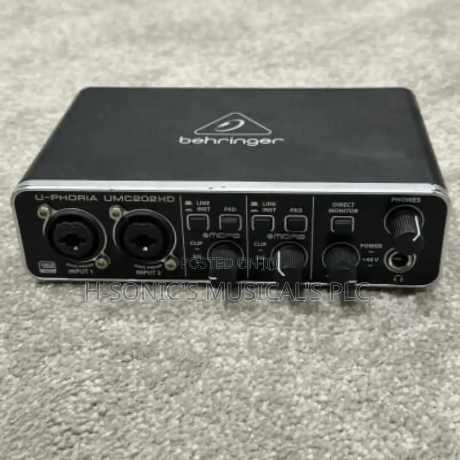 Behringer U-Phoria Umc-202hd Soundcard