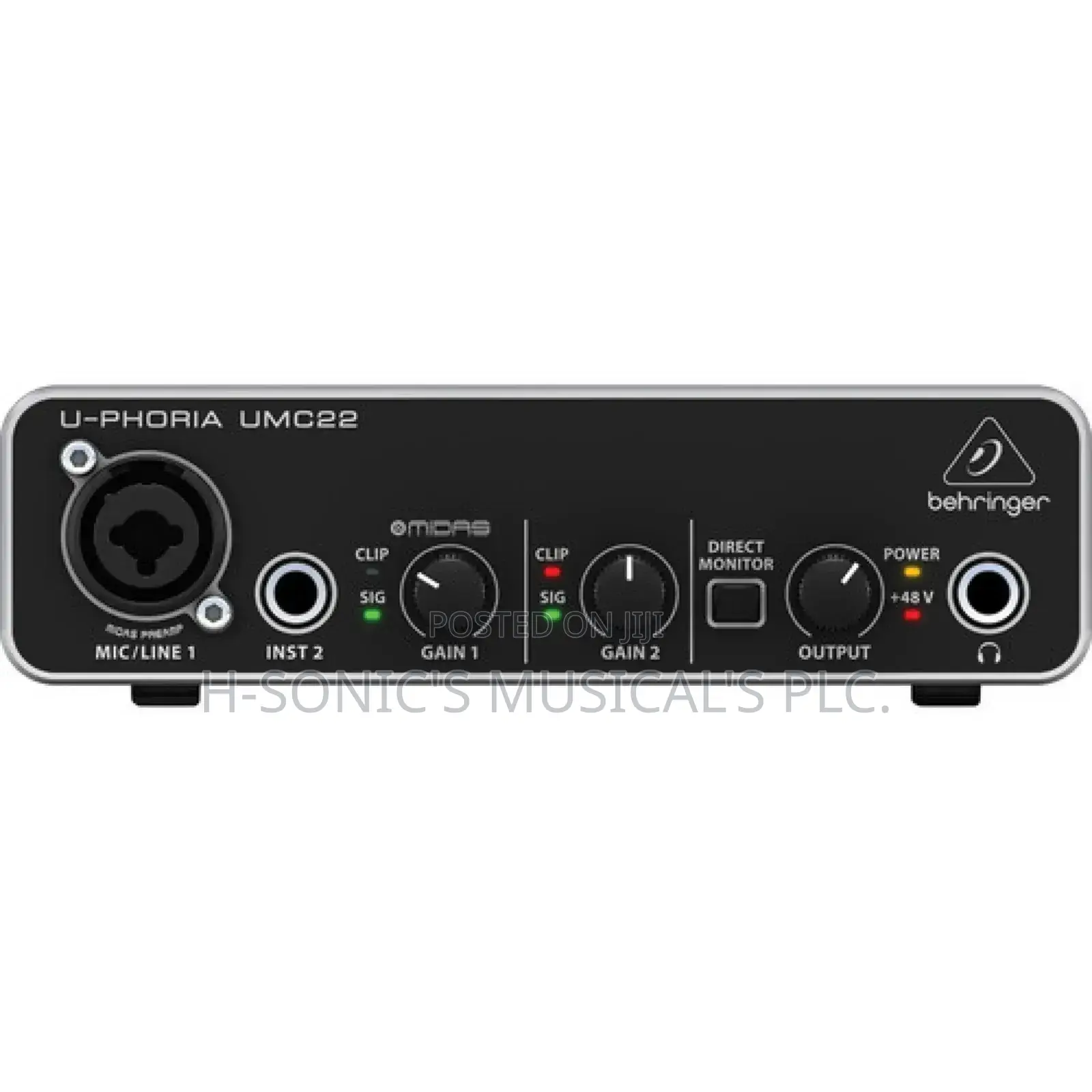 Behringer U-Phoria Umc-202hd Soundcard