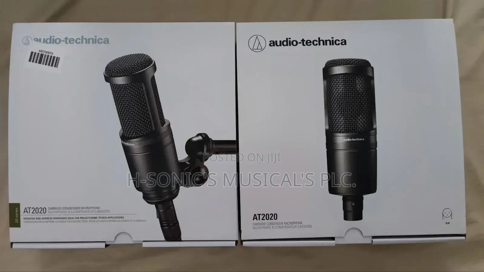 Audio Technica At-2020 Condenser Studio Microphone