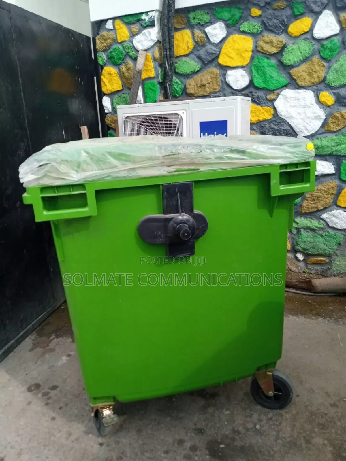 1100 Litres Virgin Plastics Wheeler Refuse Waste Bins