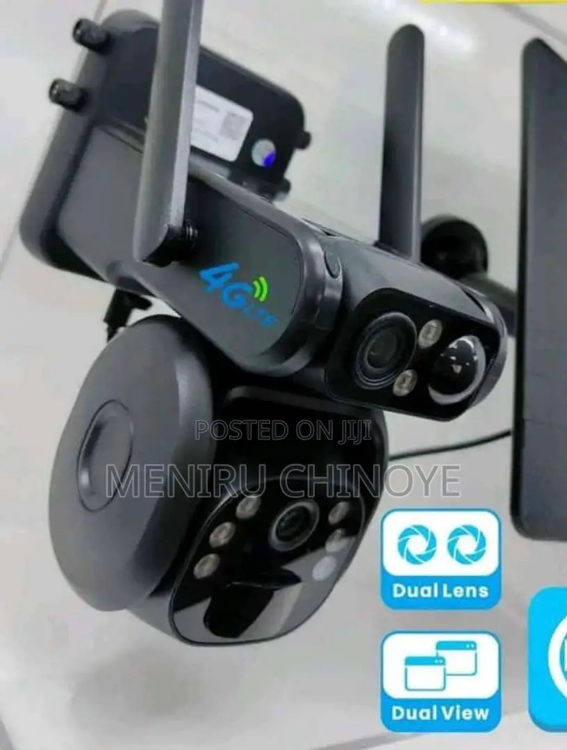 Wifi Dual Lens Mini PTZ Camera 4mp