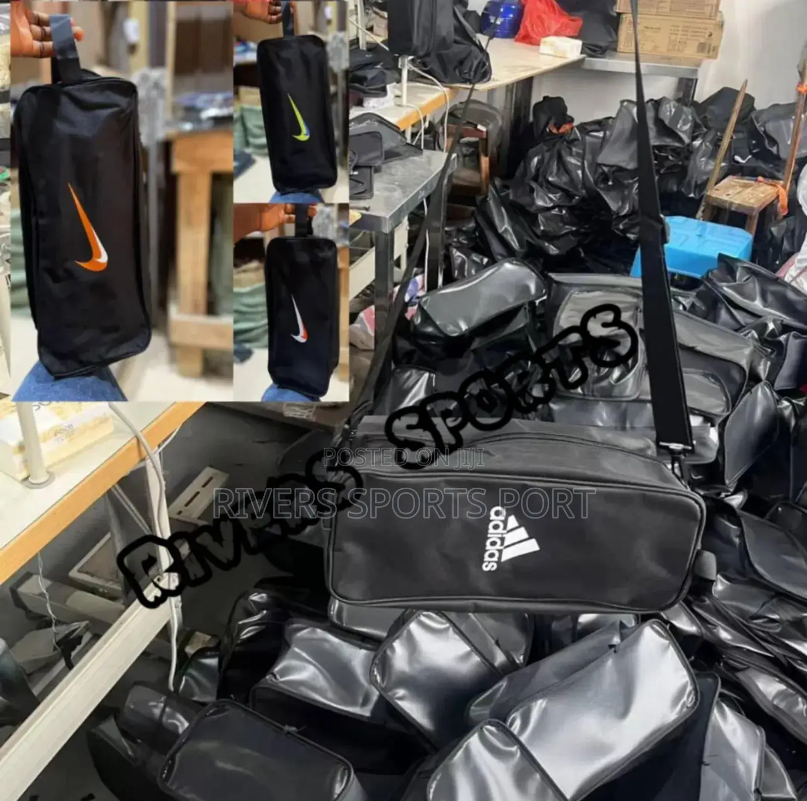 Nike, Adidas, Puma Sports Gym or Boot Bag