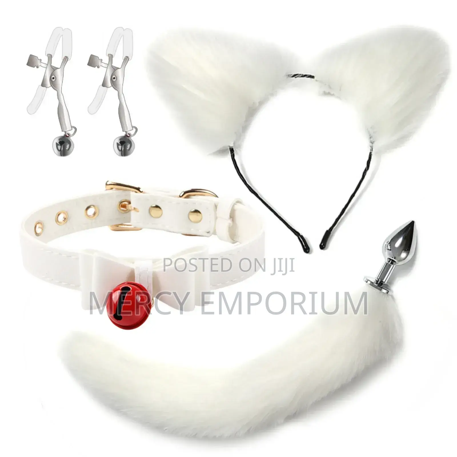 Kitty Cat BDSM Role Play Costume Kits for Couples Role Play