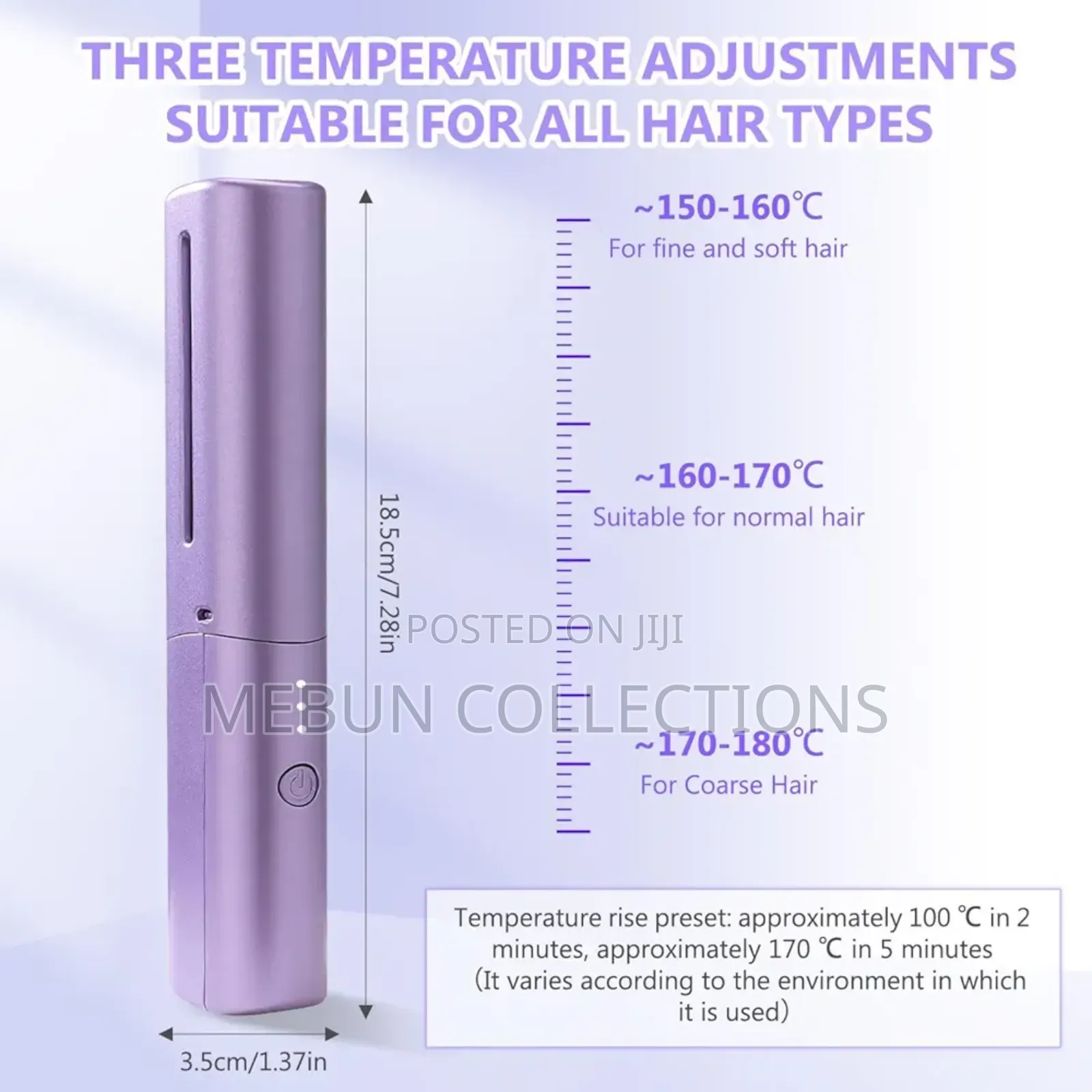 Rechargeable Mini Hair Straightener