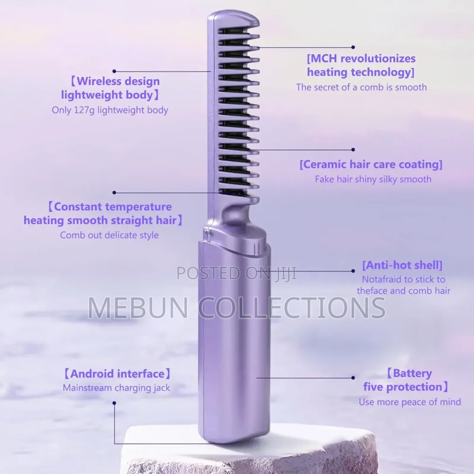 Rechargeable Mini Hair Straightener