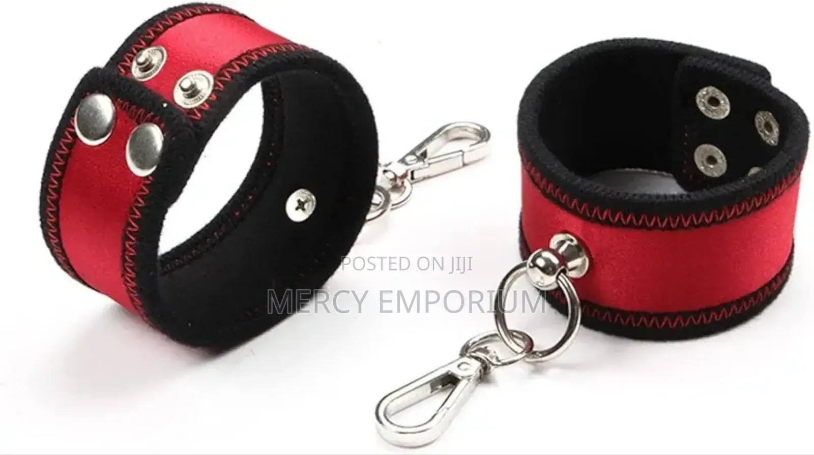 BDSM Kit. Collar, Hand Restraint, Nipple Clamp Sex Toy