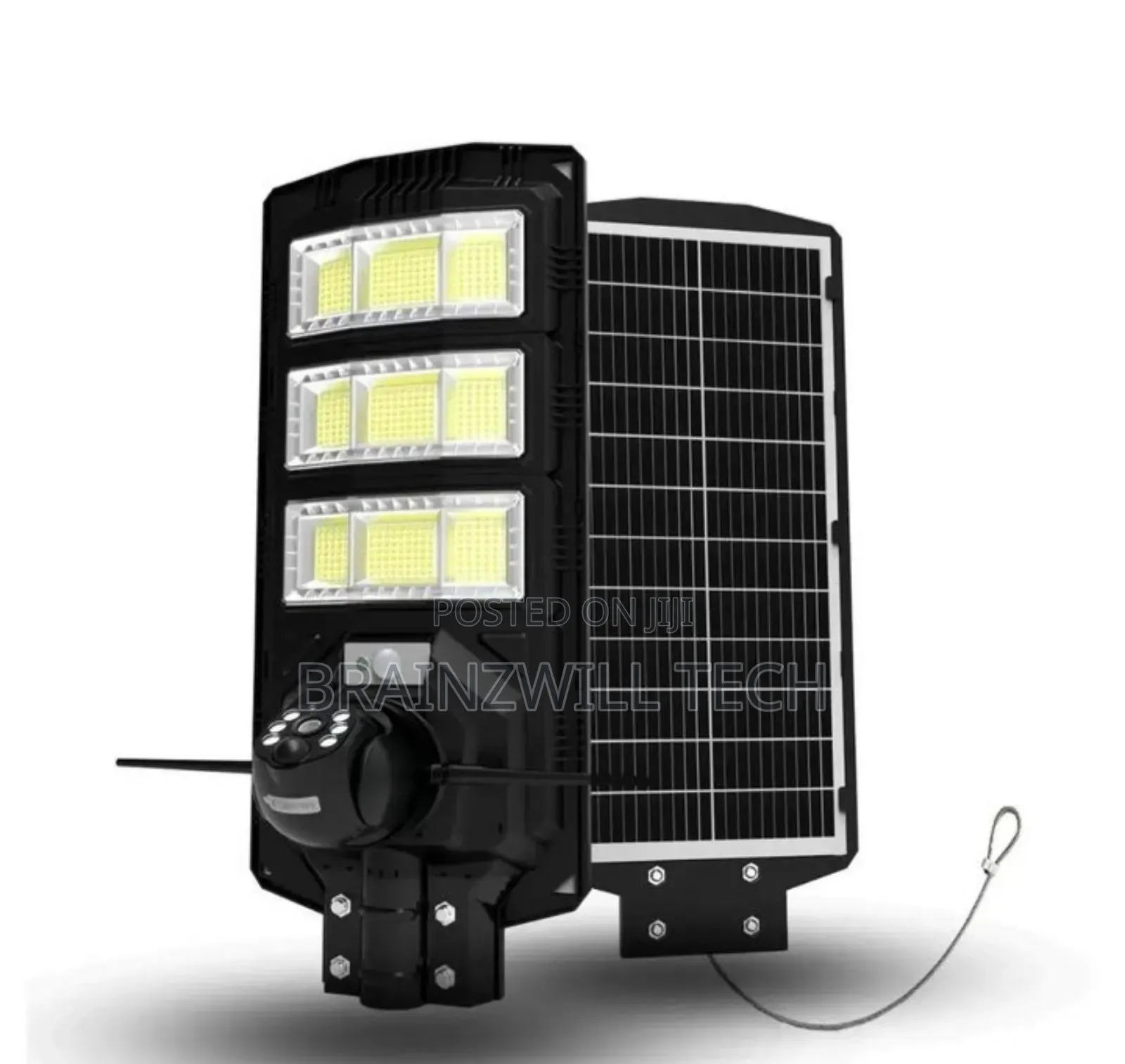 450w V380 Solar Street Light With 4g PTZ Camera Rotate 360°