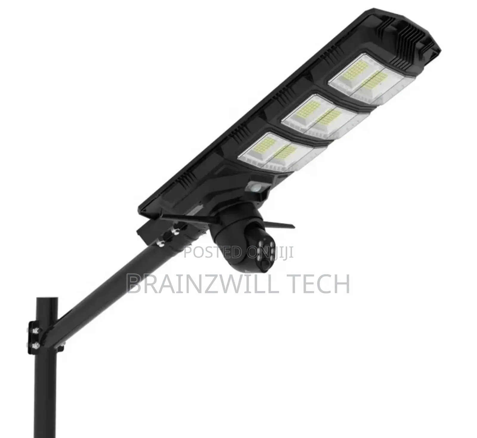 450w V380 Solar Street Light With 4g PTZ Camera Rotate 360°