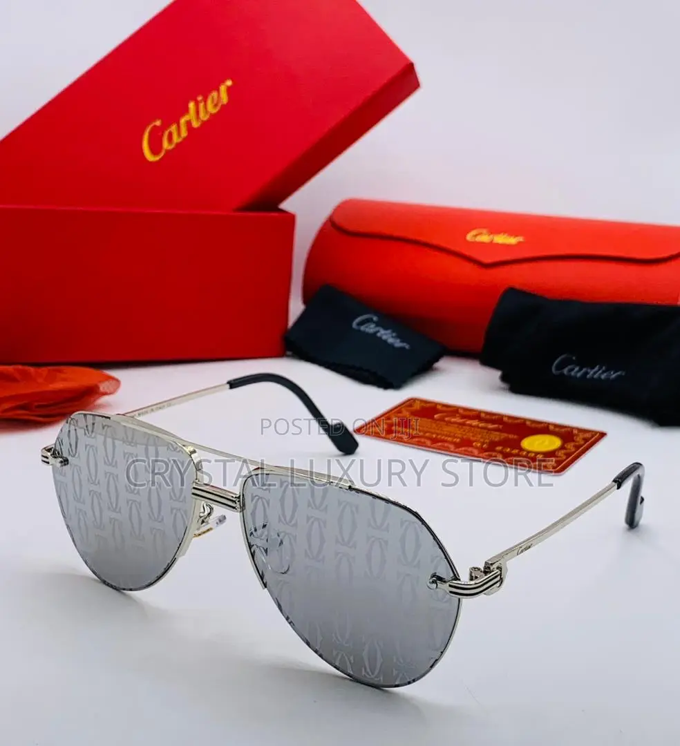 Cartier Quality Luxury Unisex Sunglasses