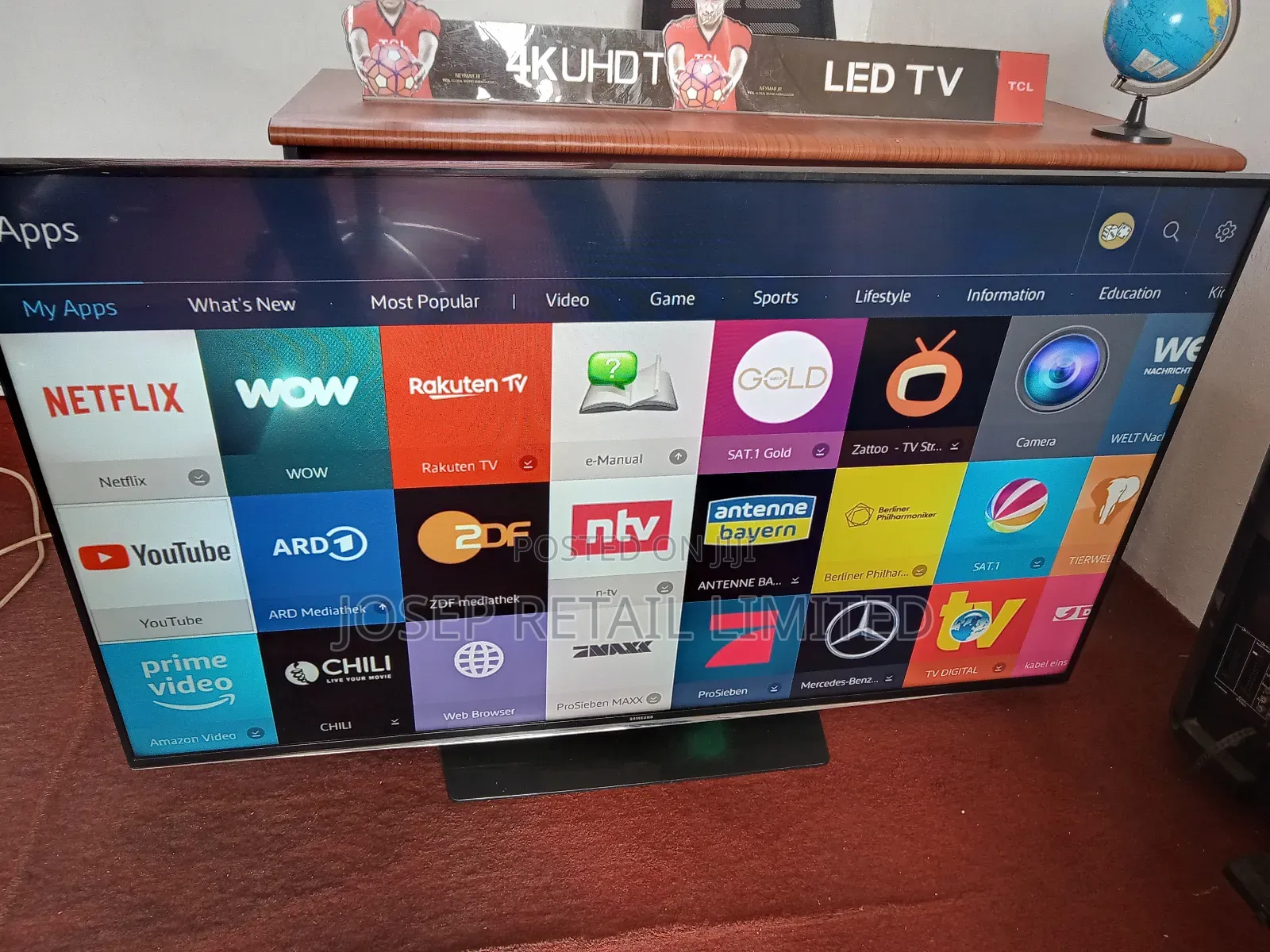 Samsung 55 Inches Smart Resolution Ultra Slim From Uk