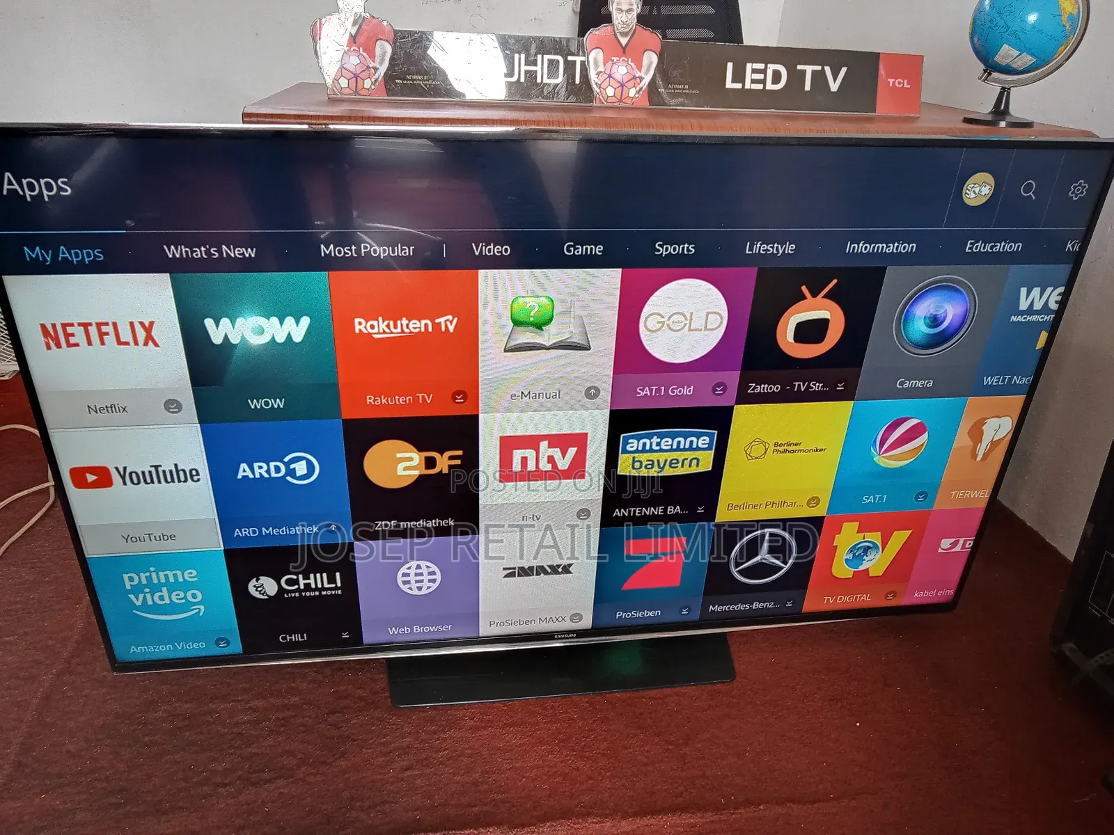 Samsung 55 Inches Smart Resolution Ultra Slim From Uk
