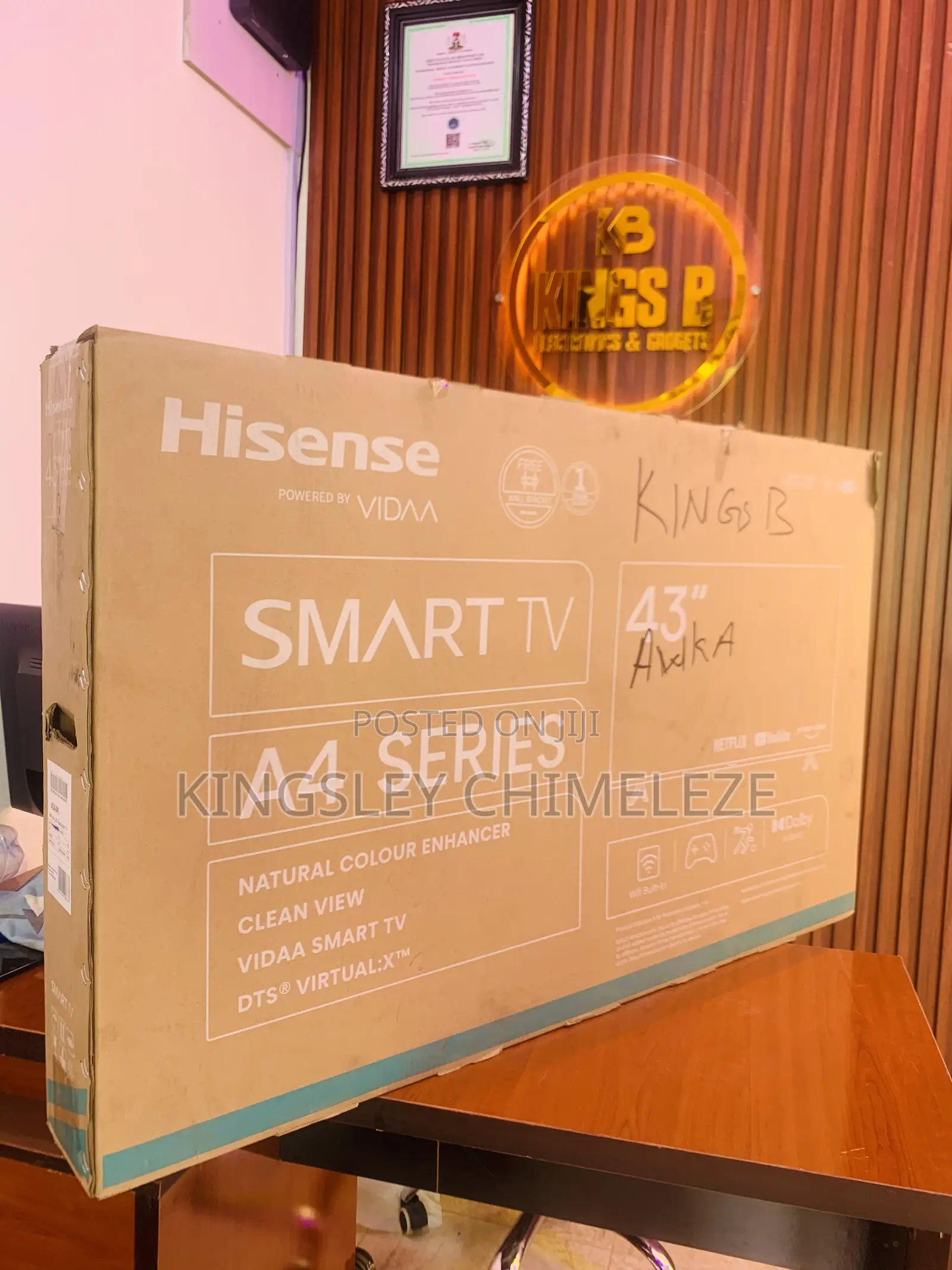 Sells of Original Hisense Products