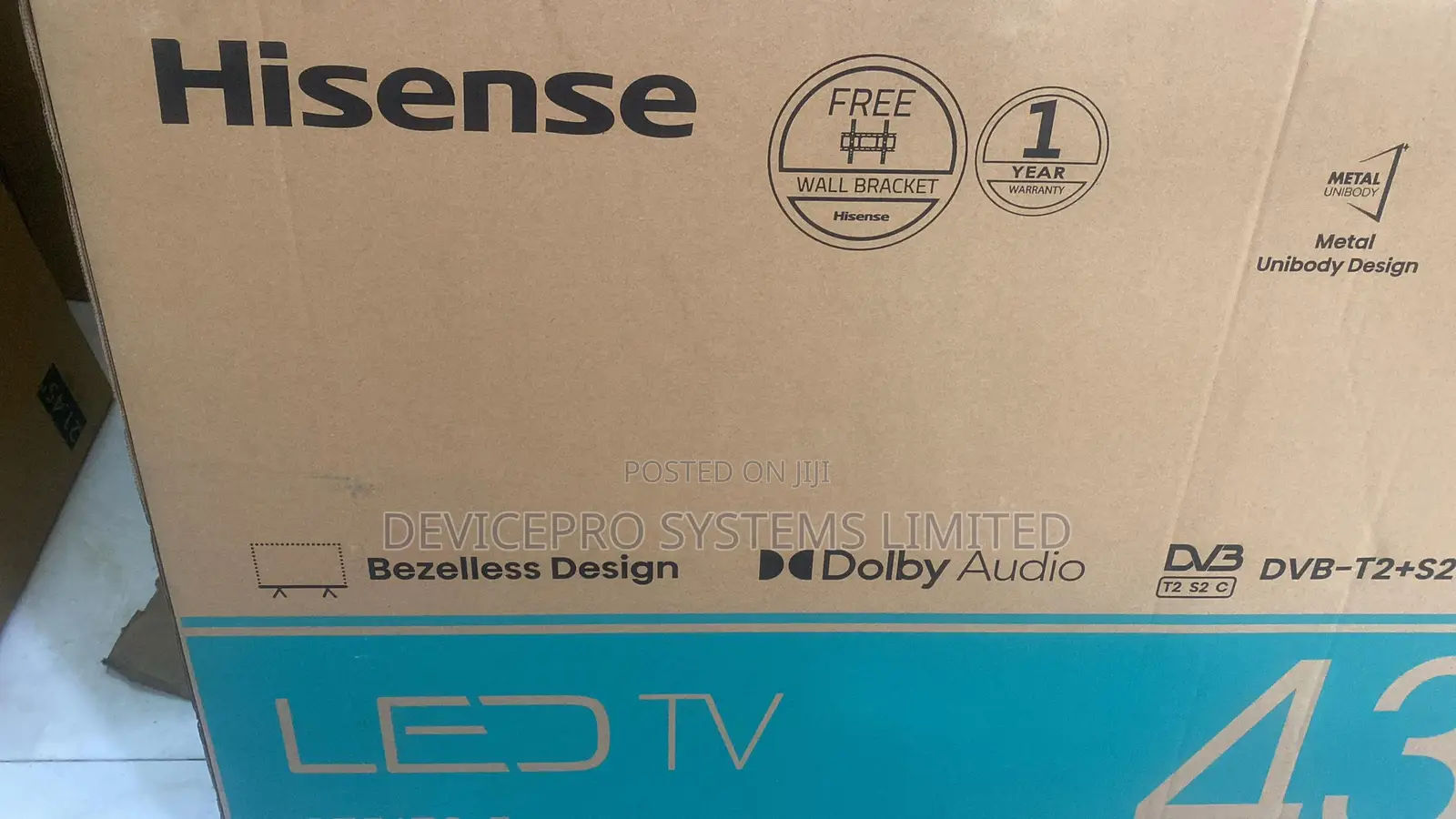 Hisense 43'' LED HD T.V