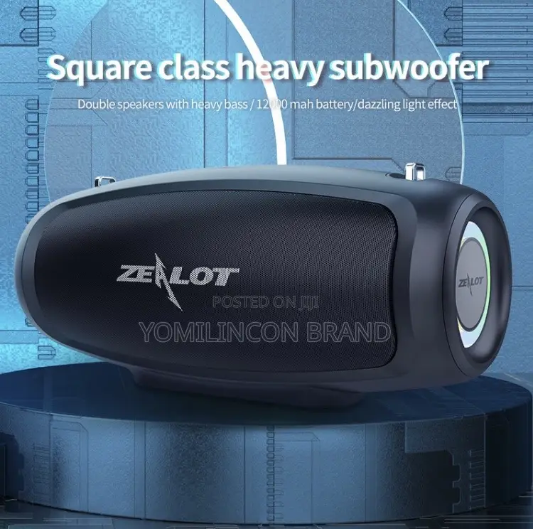Zealot S37l Heavy Bass Sound Bluetoot Speaker
