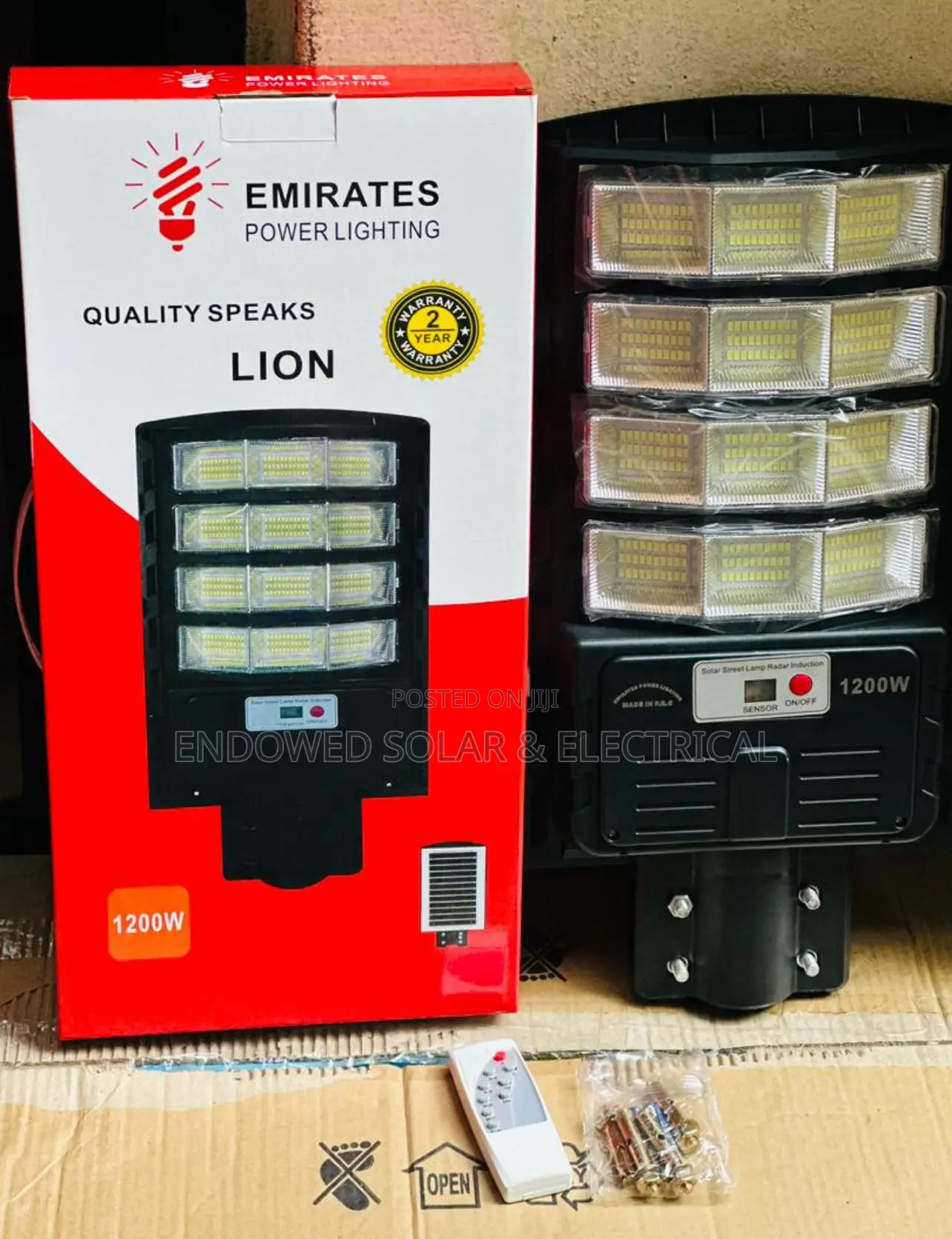 1200W All in One Solar Street Lights Are Available