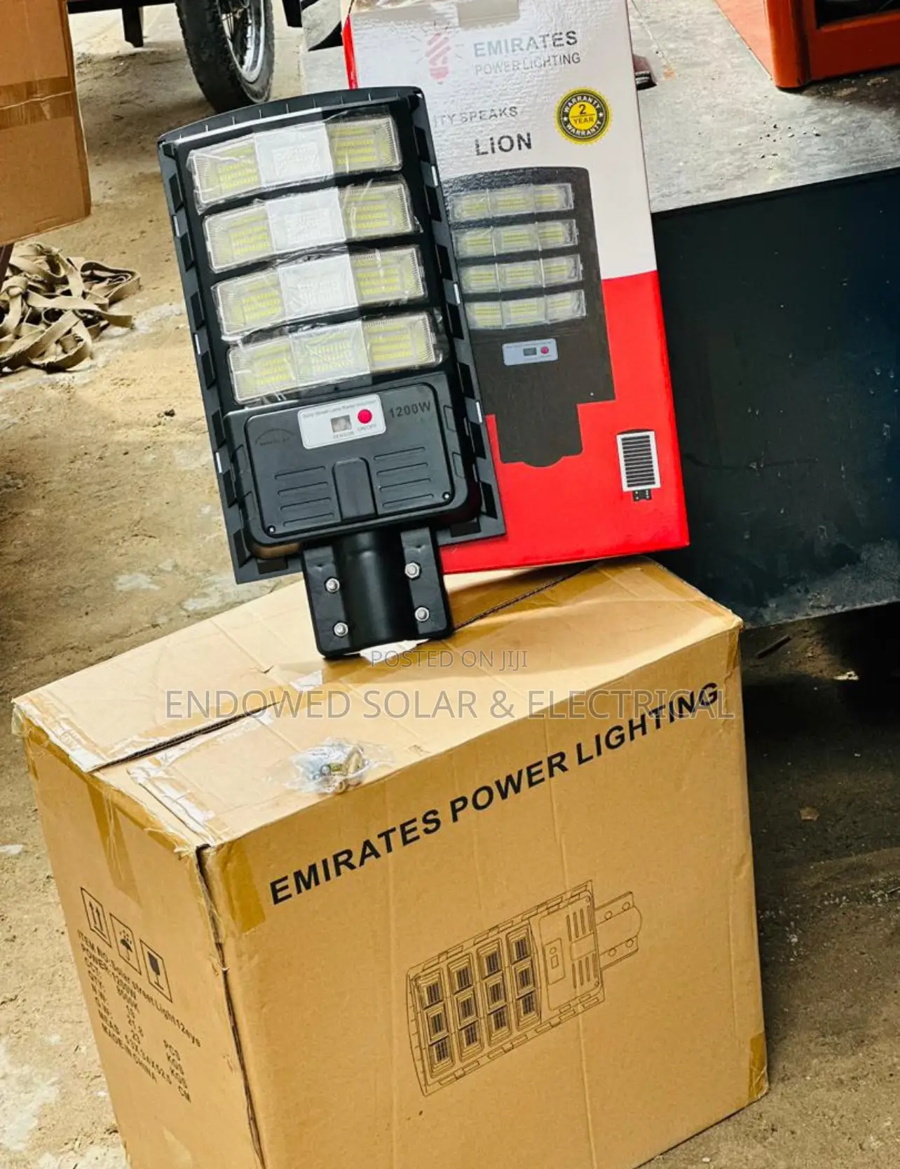 1200W All in One Solar Street Lights Are Available