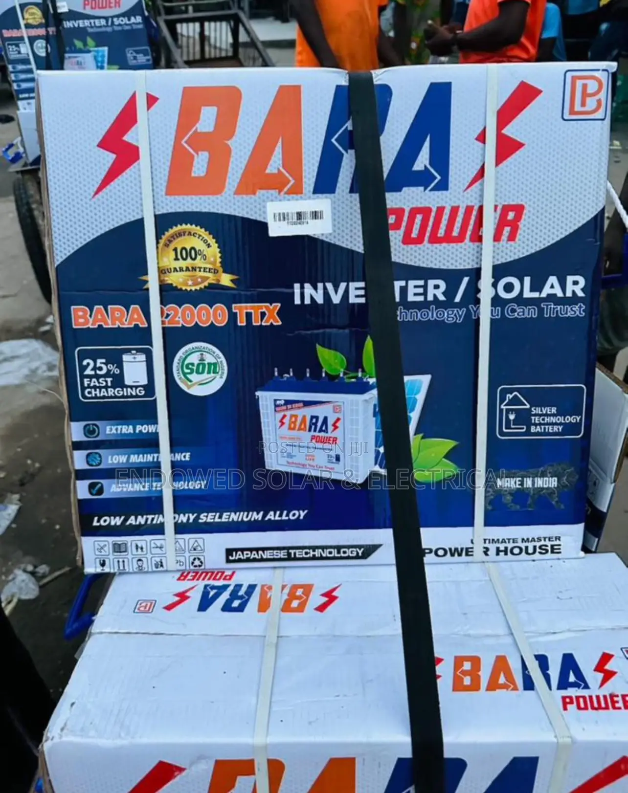 220ah 12v BARA POWER Tall Tubular Batteries Are Available