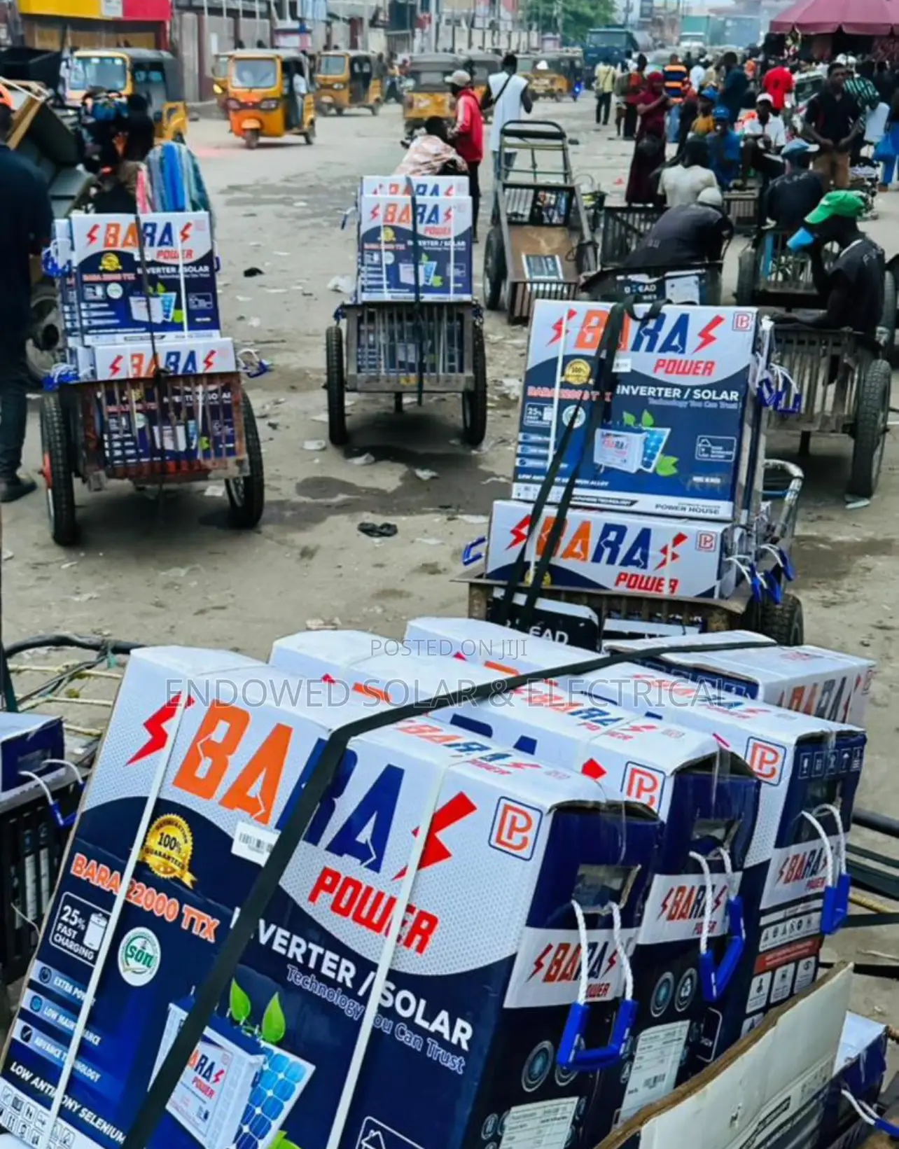 220ah 12v BARA POWER Tall Tubular Batteries Are Available