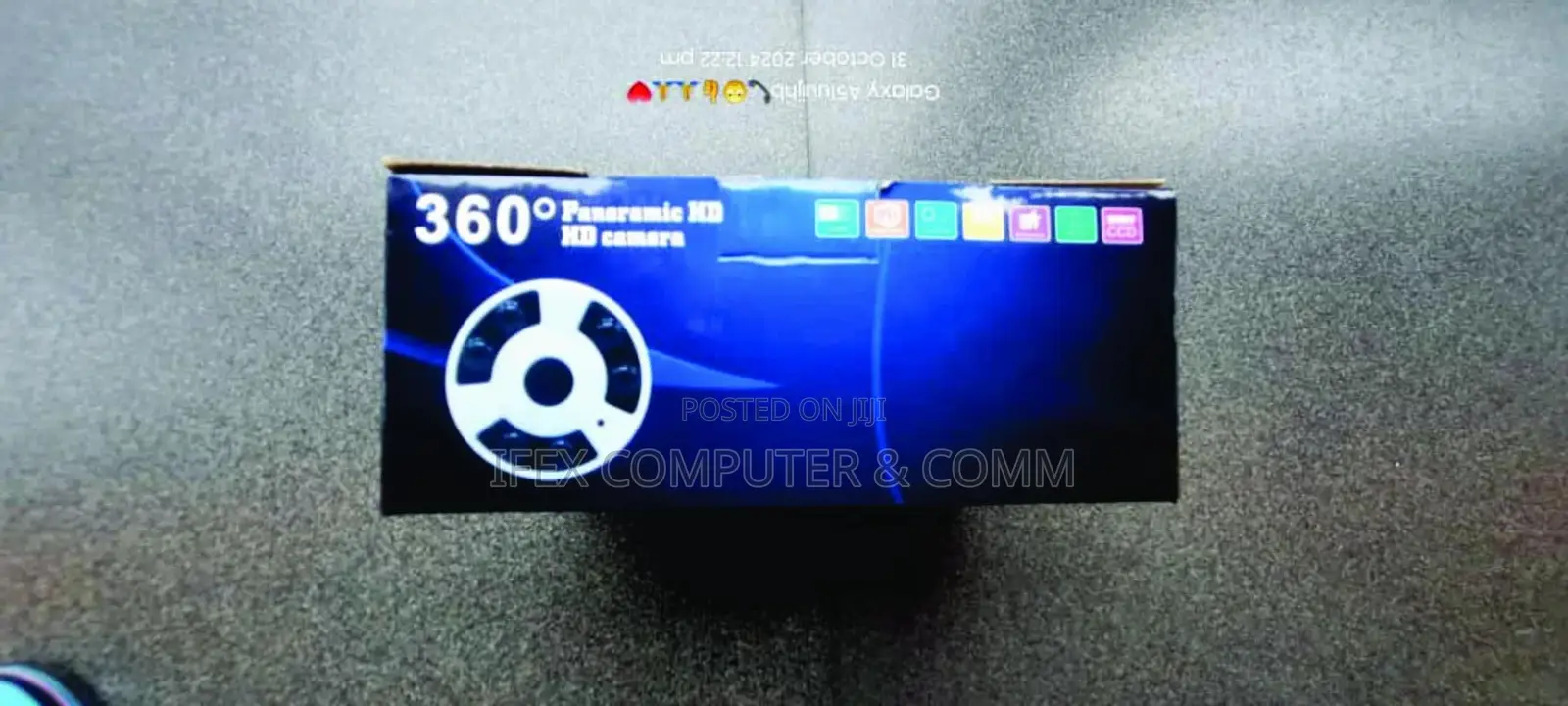 Indoor 360° Panoramic Fisheye Camera