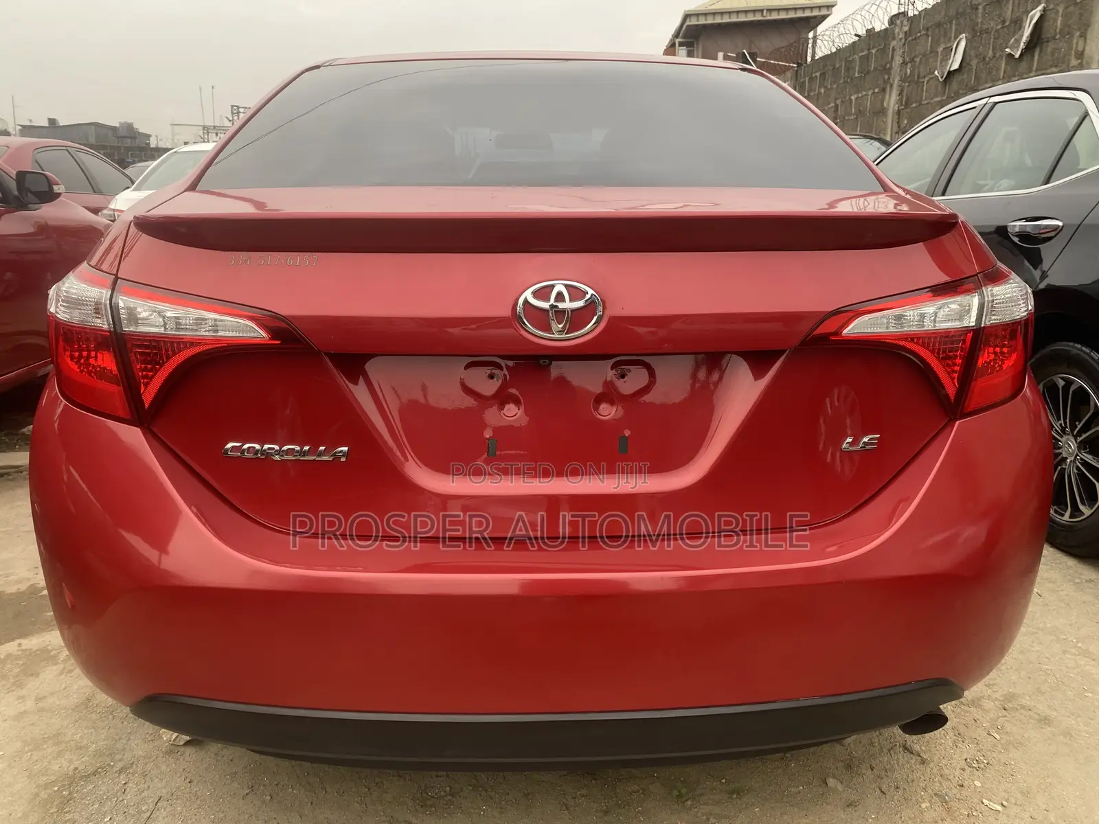 Toyota Corolla 2015 Red