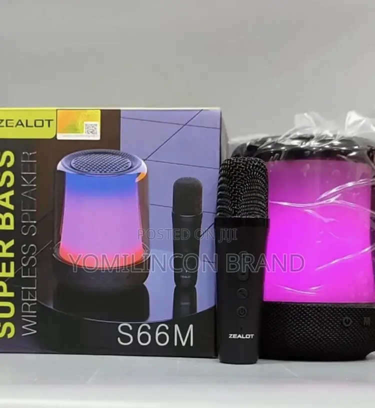 Zealot S66M Bluetooth Speaker Microphone Colour Light.