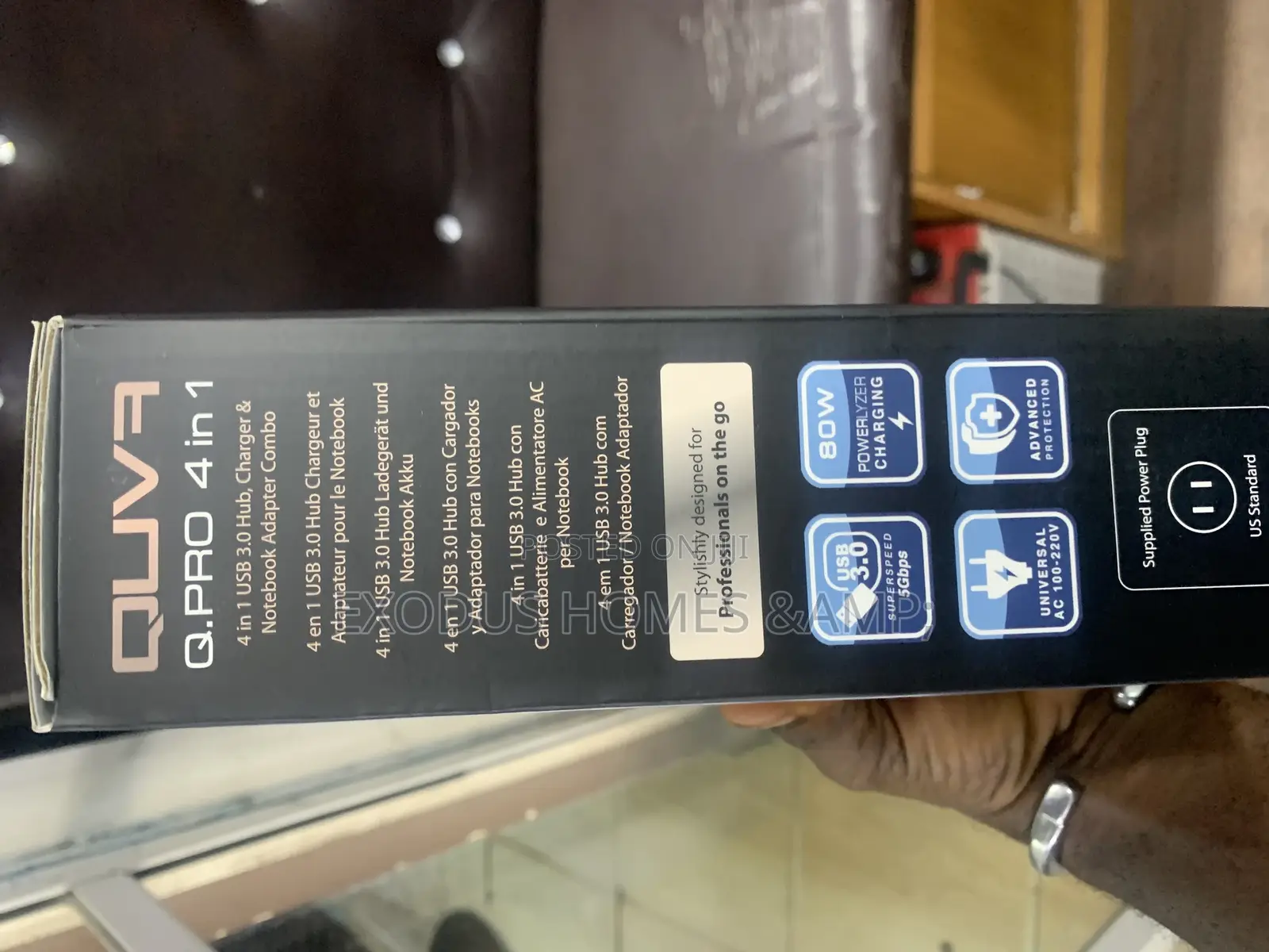 Quva Tech Q-Pro 4 in 1: A Notebook Power Adapter Combo