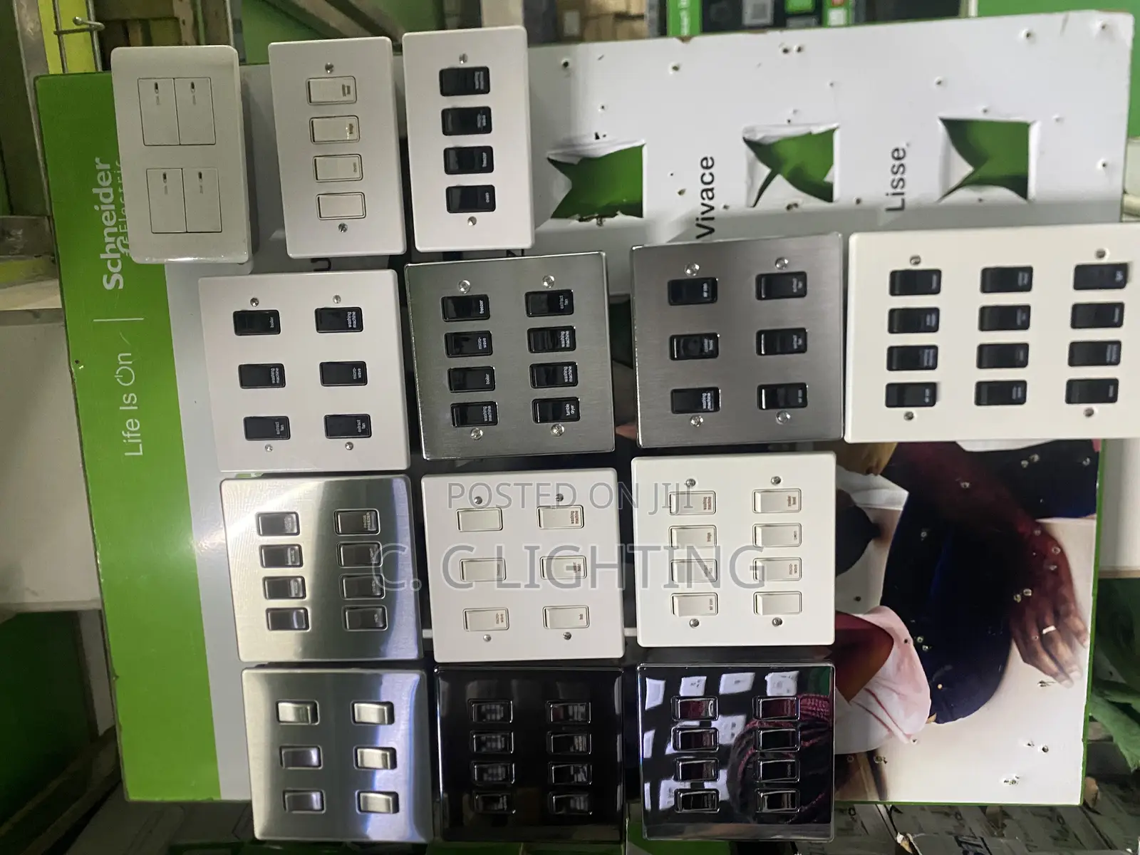 8 Gang Switches