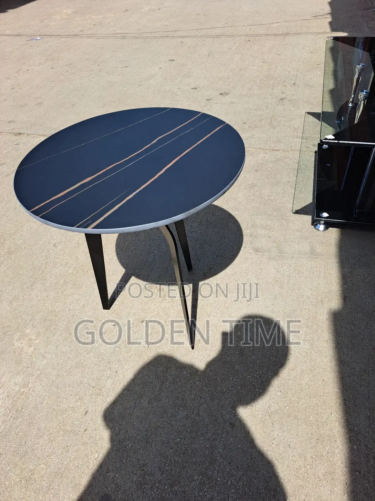 Round Marble Said Stool