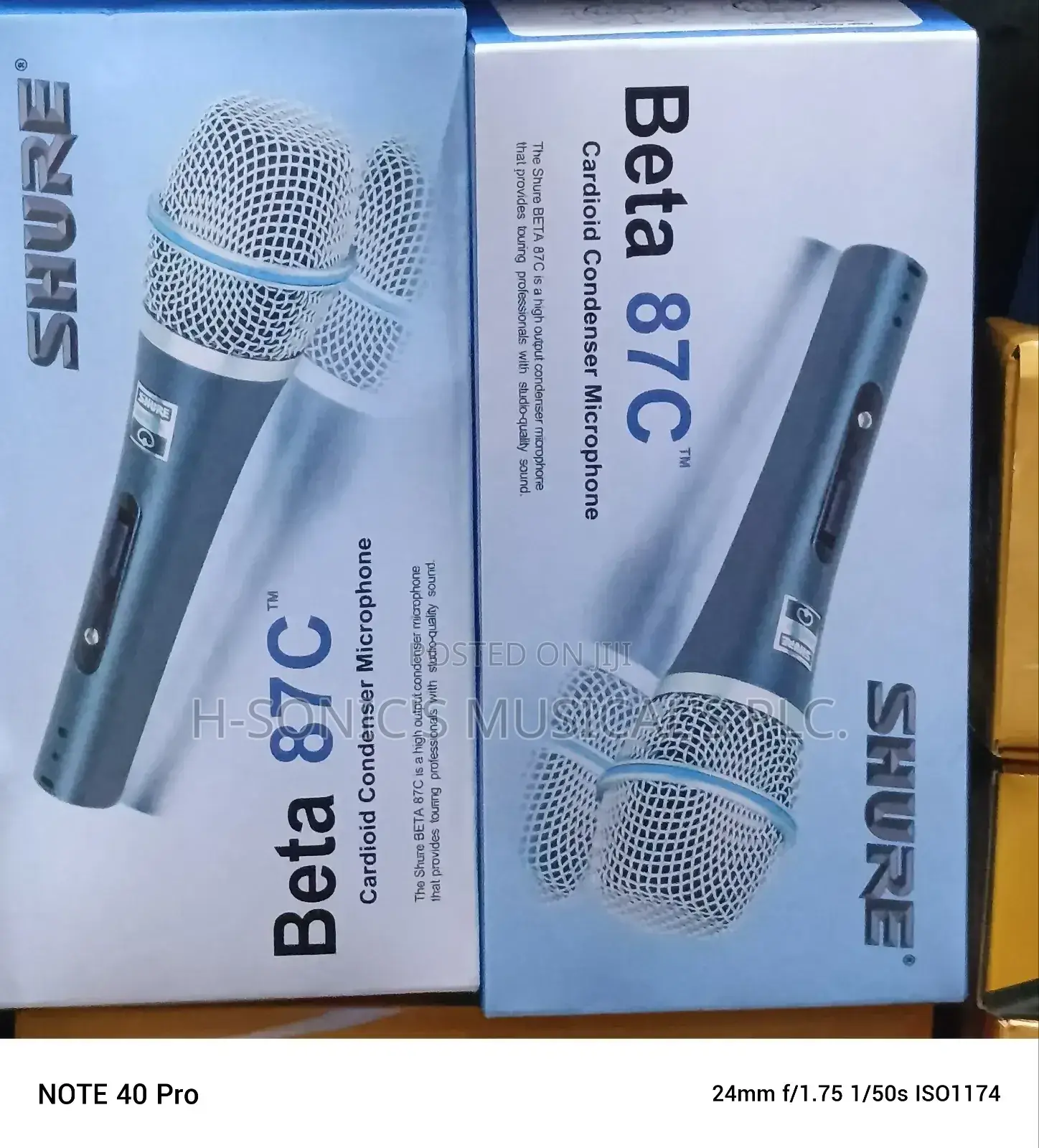 Shure Beta-87c Cardioid Condenser Microphone