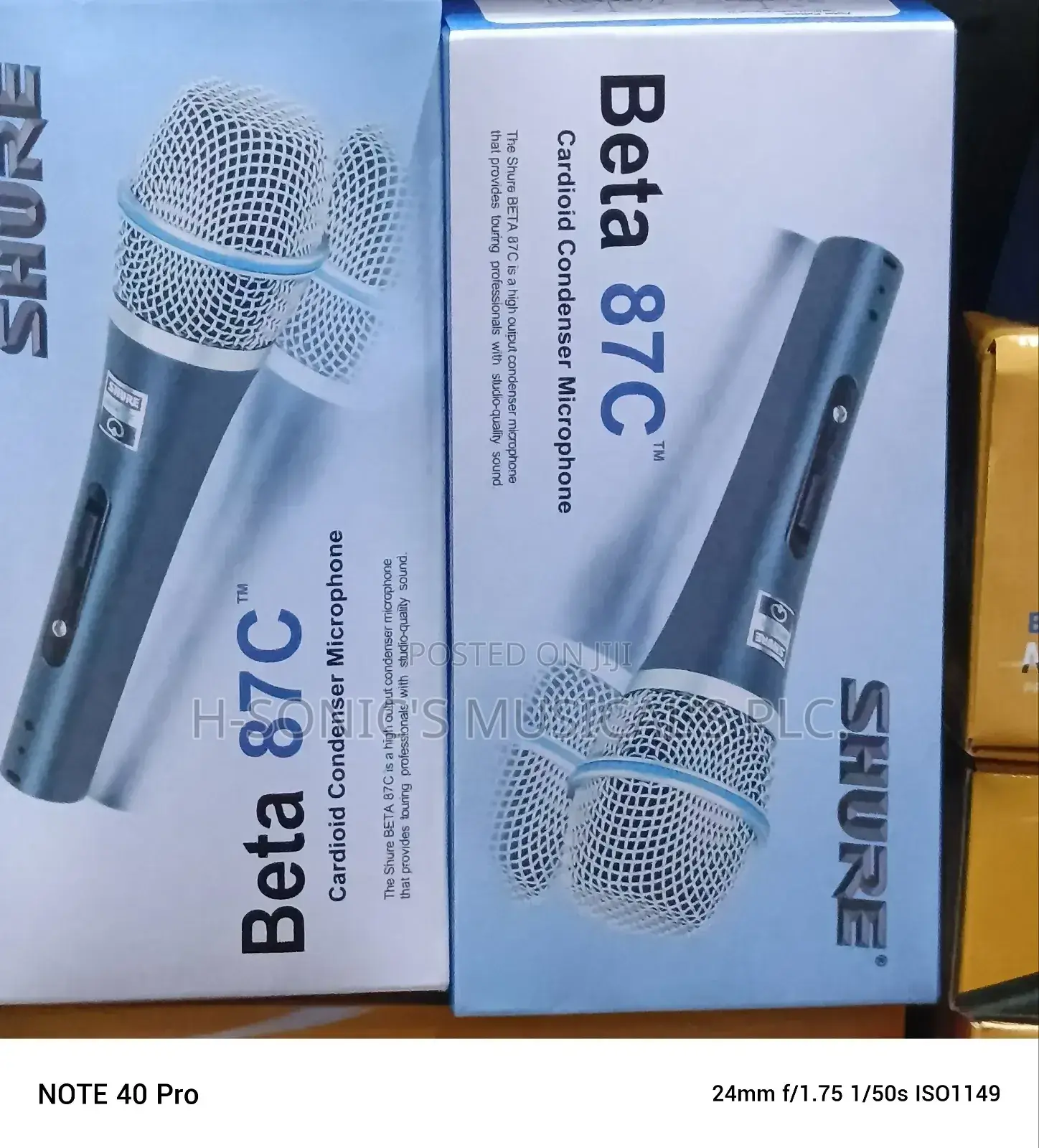 Shure Beta-87c Cardioid Condenser Microphone
