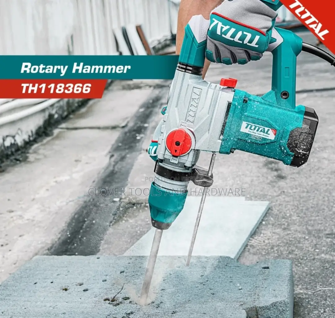Total Industrial Rotary Hammer Drill 36mm 1800W