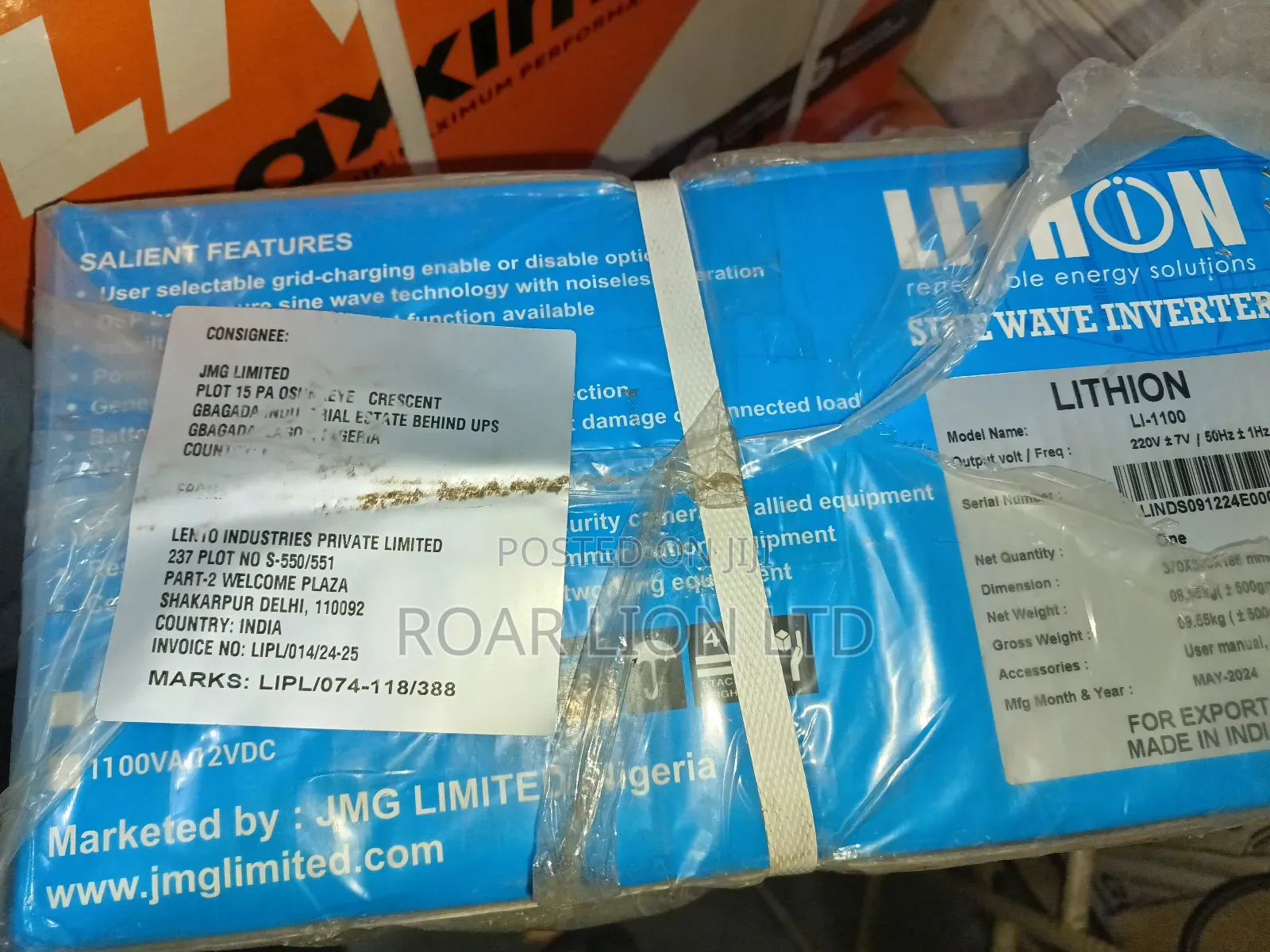 Lithon 1kva 12V